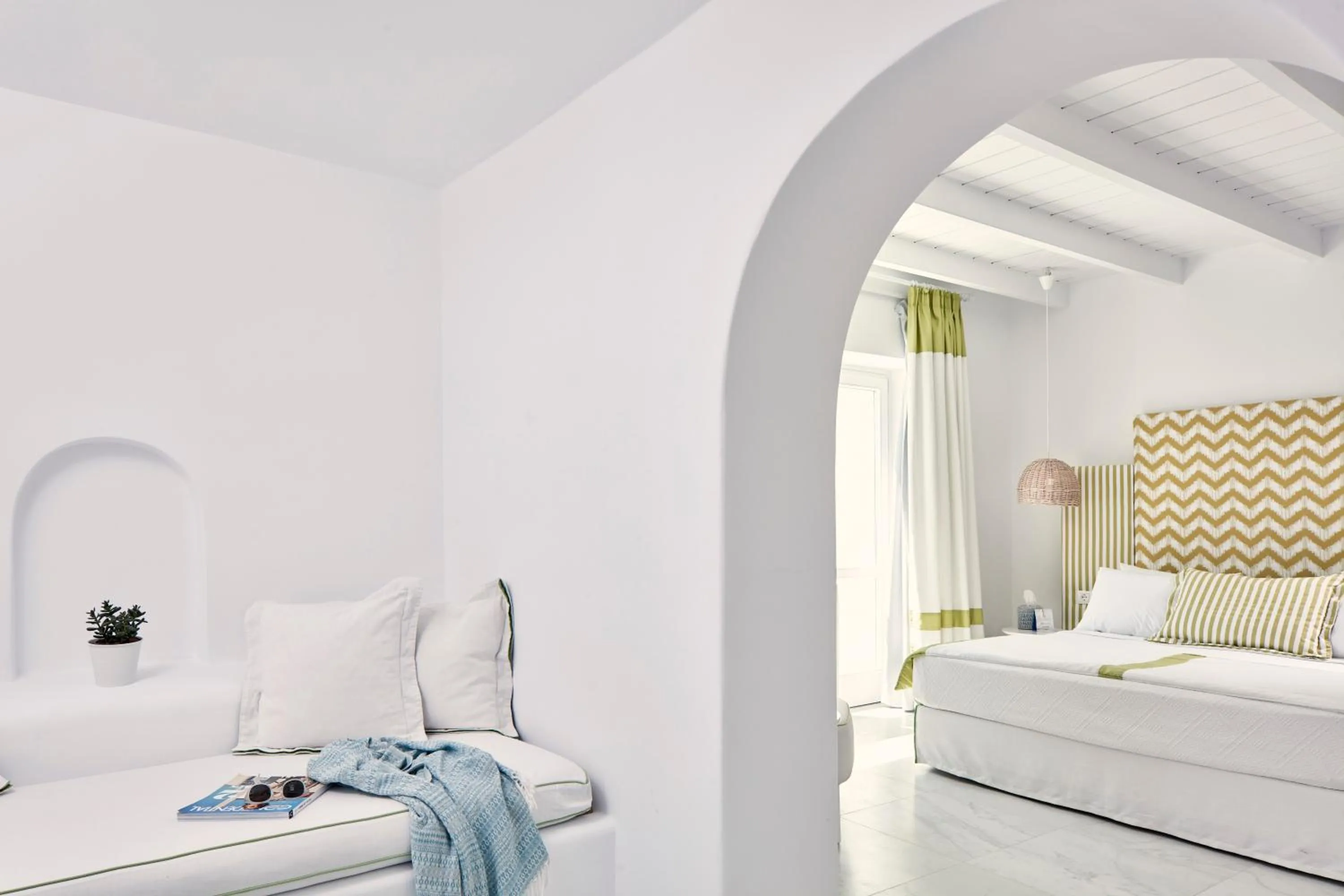 Bed in Archipelagos Hotel - Small Luxury Hotels of the World