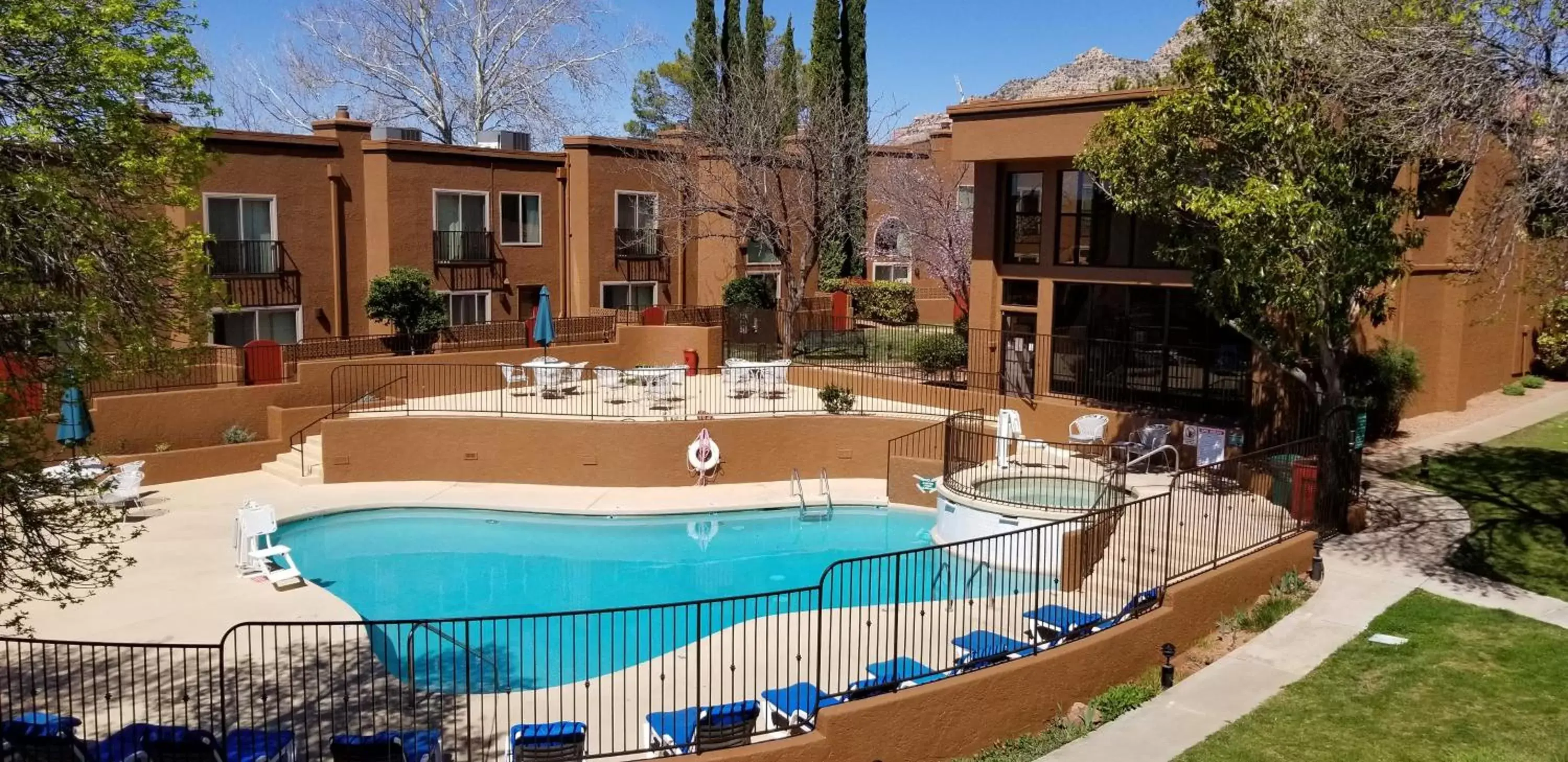 Pool view, Swimming Pool in Villas of Sedona, a VRI resort