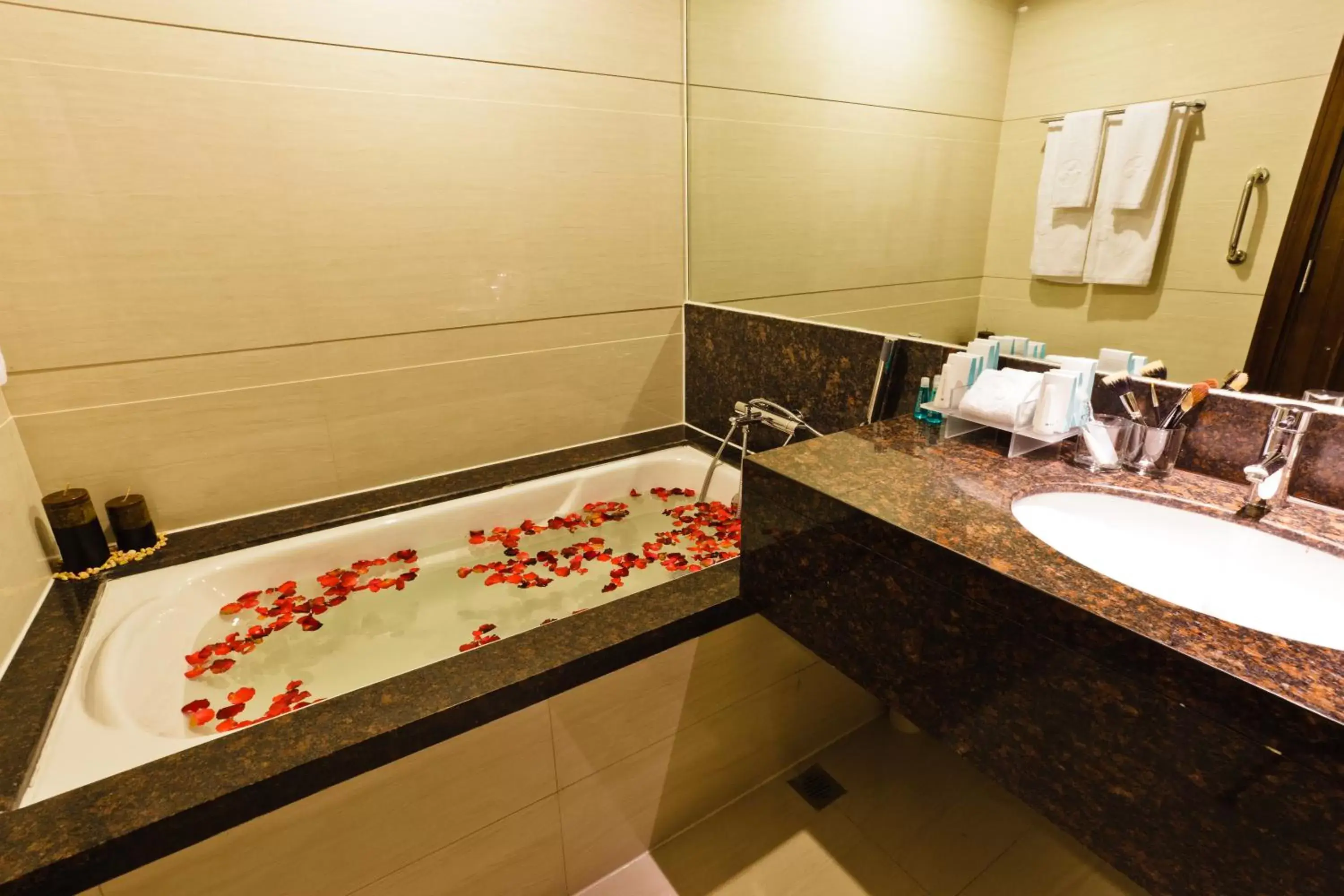 Bathroom in Ramada by Wyndham Manila Central