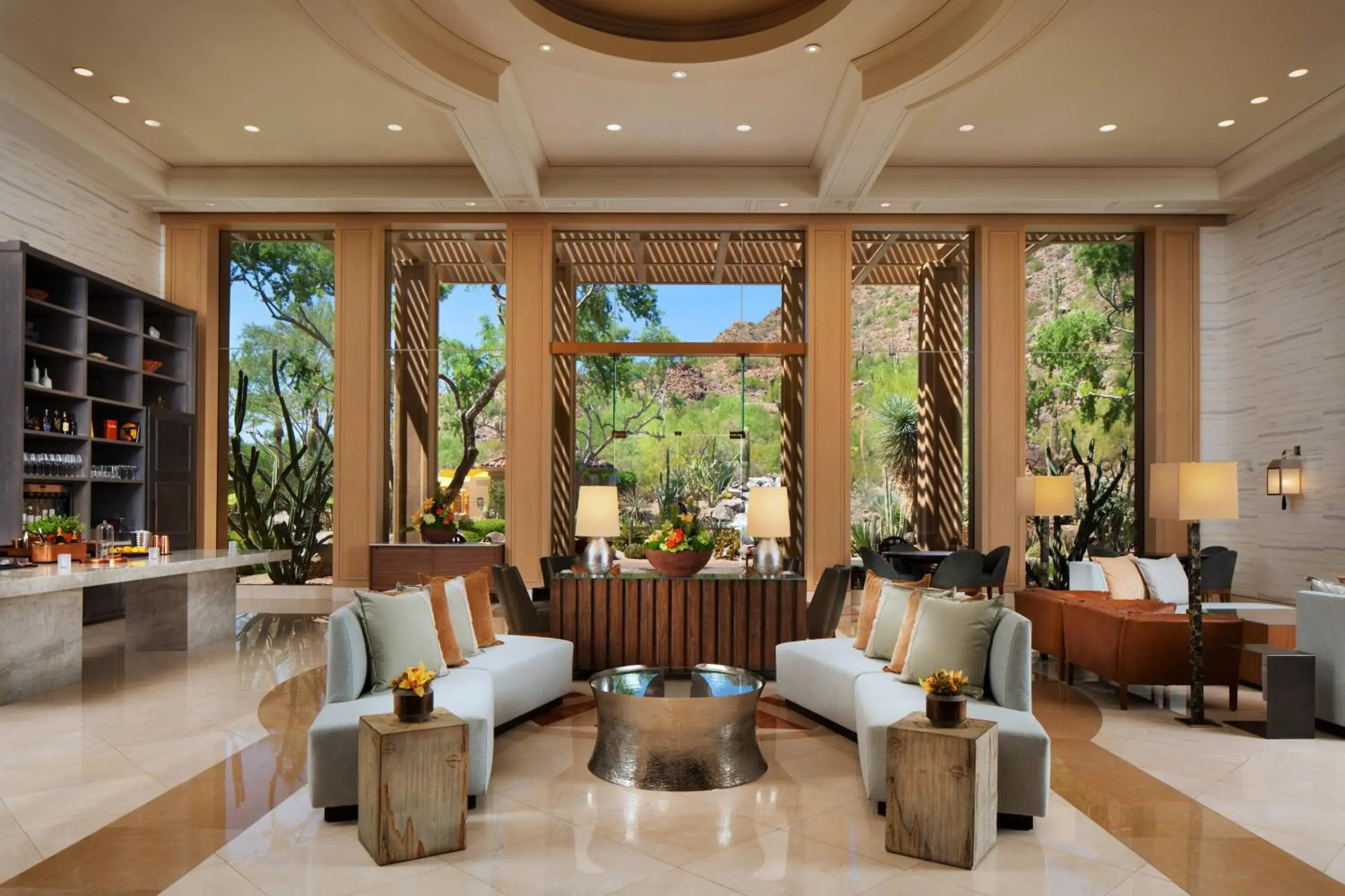 Lobby or reception, Restaurant/Places to Eat in The Canyon Suites At The Phoenician, A Luxury Collection Resort