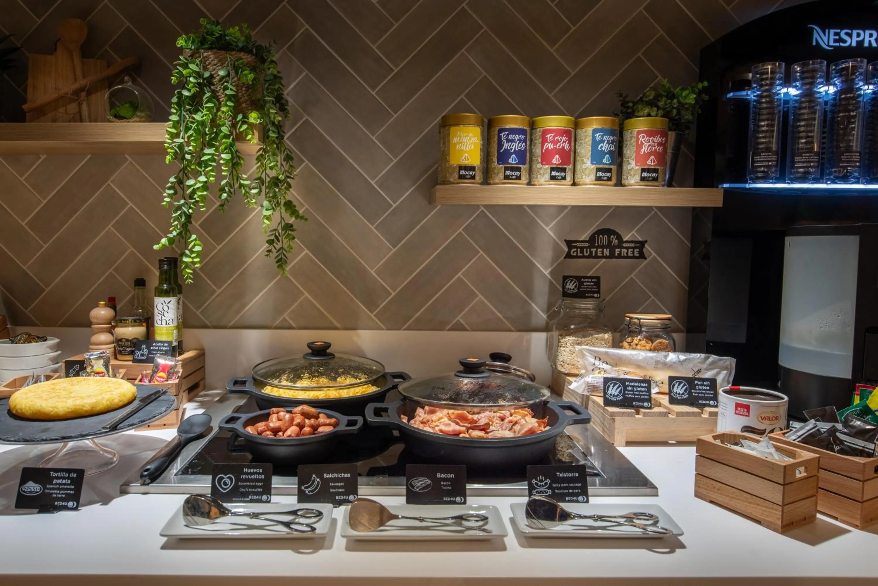 Breakfast in Hotel Bed4U Pamplona