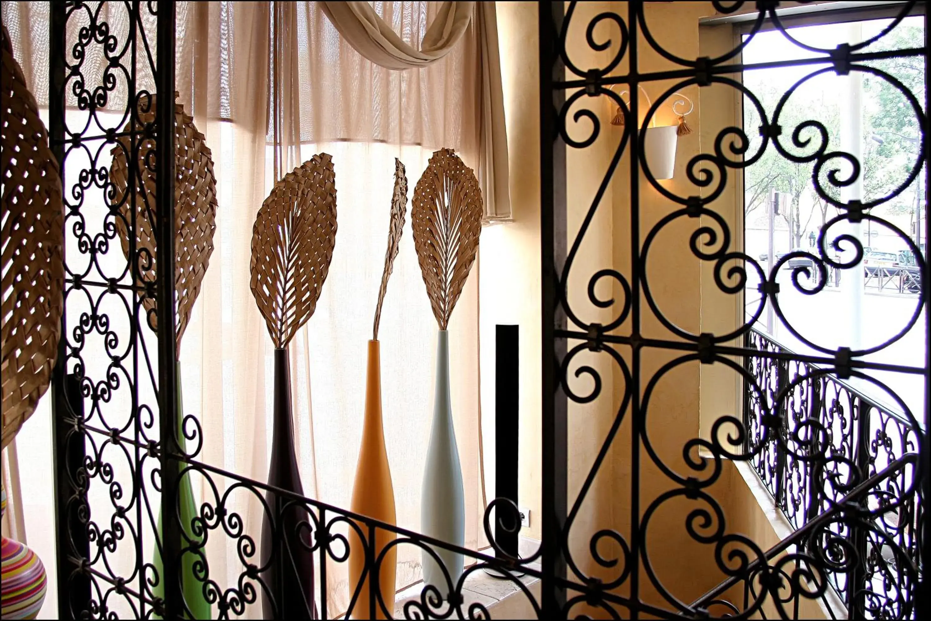 Decorative detail in Villa Royale Montsouris