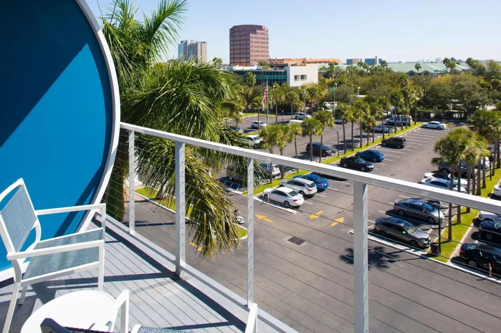 Balcony/Terrace in The Godfrey Hotel & Cabanas Tampa