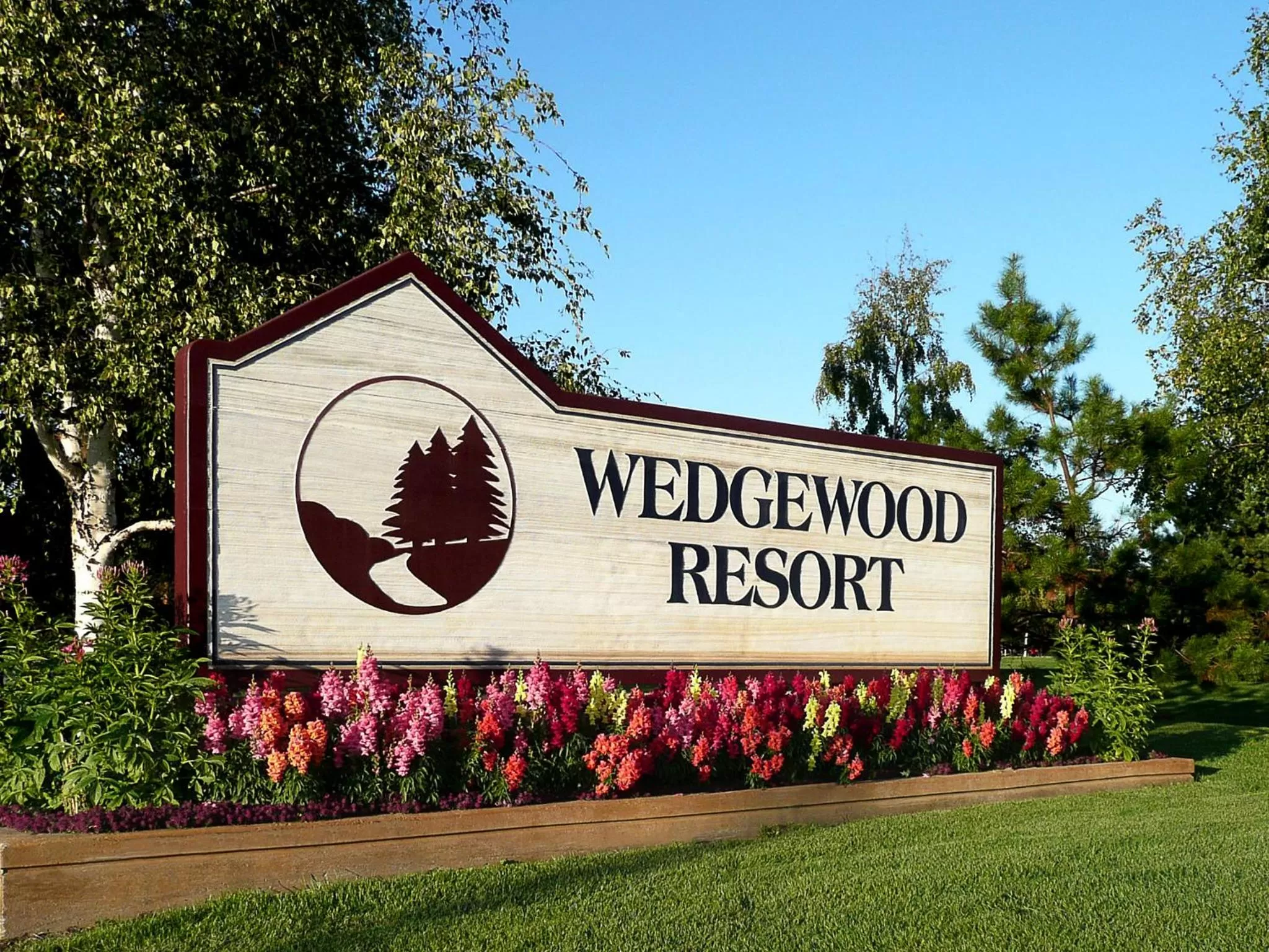Property logo or sign in Wedgewood Resort