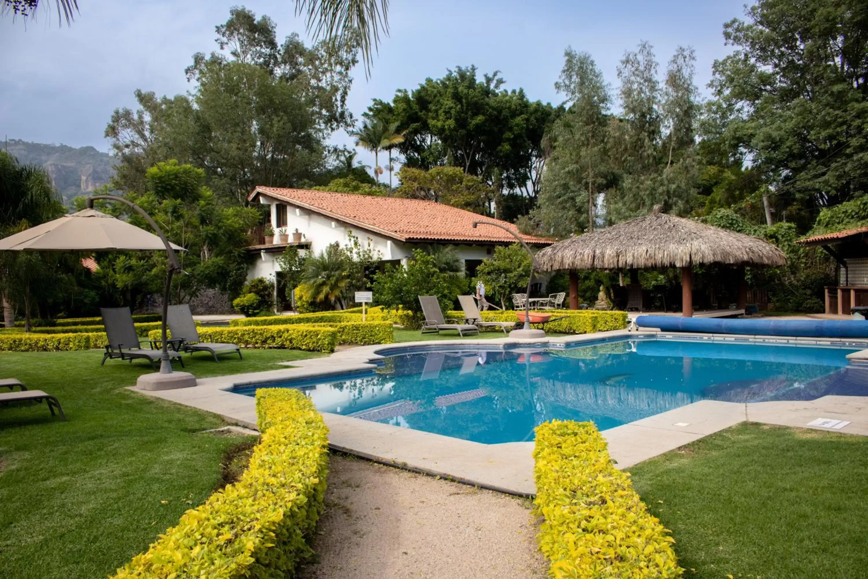 Garden, Swimming Pool in Posada La Presa