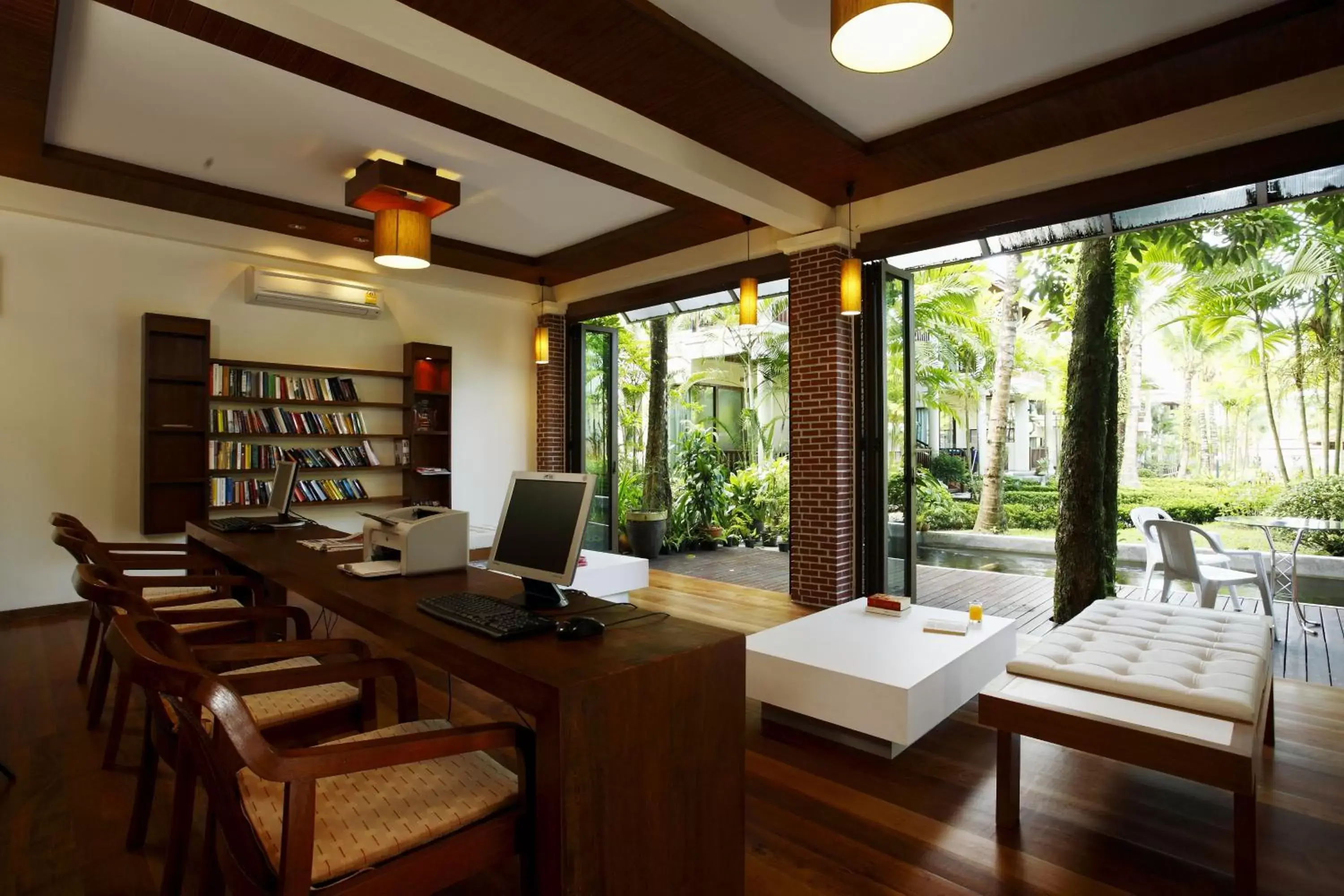 Library in Khaolak Bayfront Resort