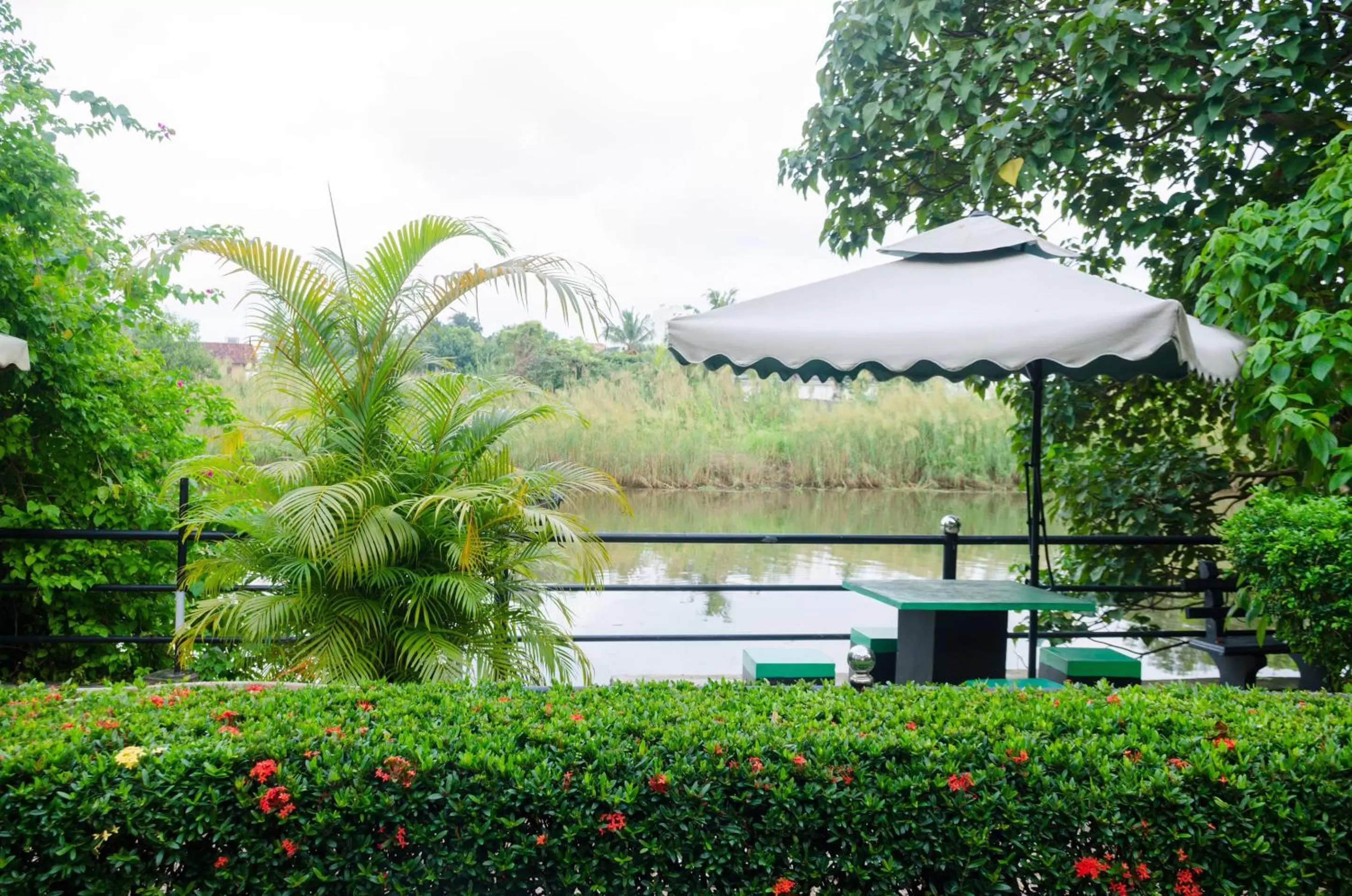 Garden in Opulent River Face Hotel