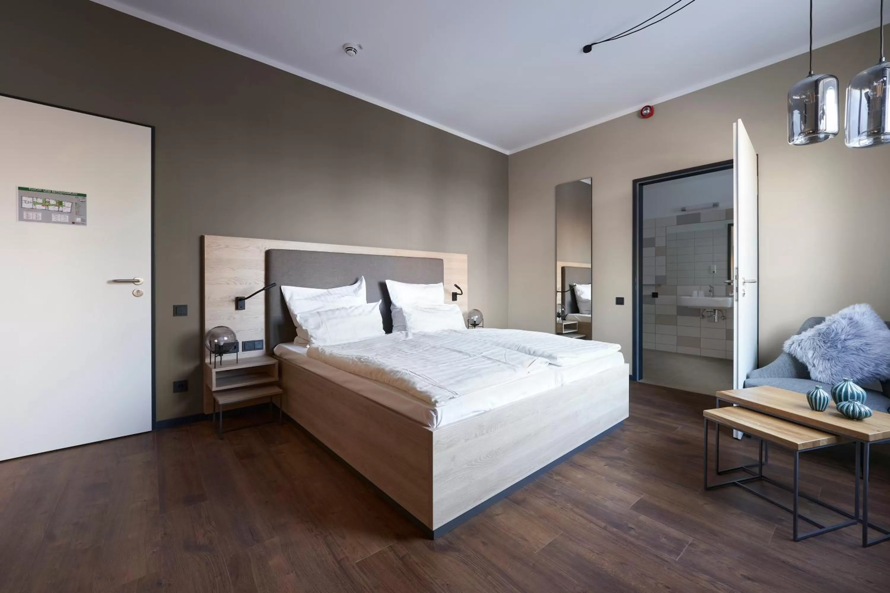 Bed in Hotel Marco Polo