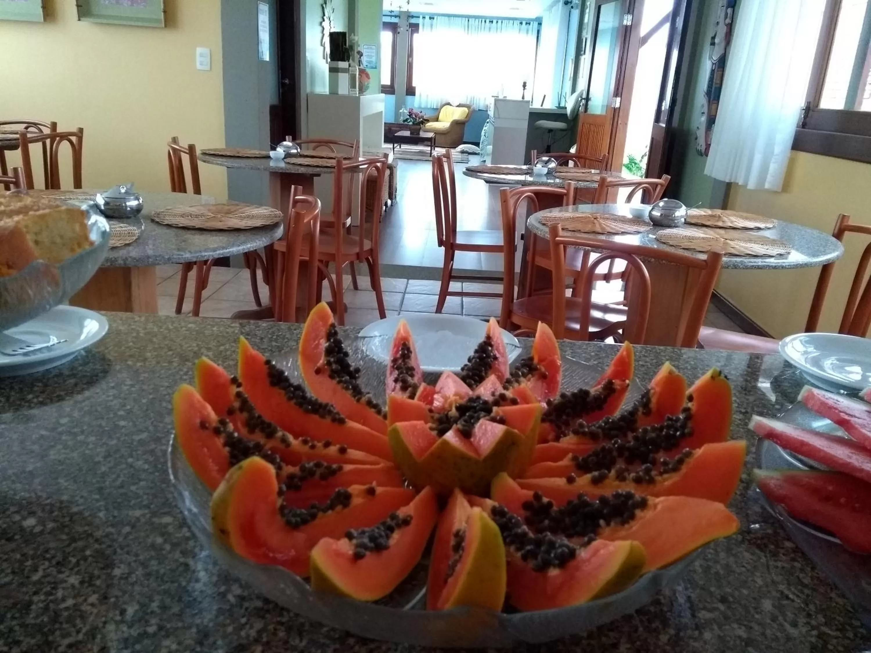 Breakfast in Pousada e Chale Porto Paraiso