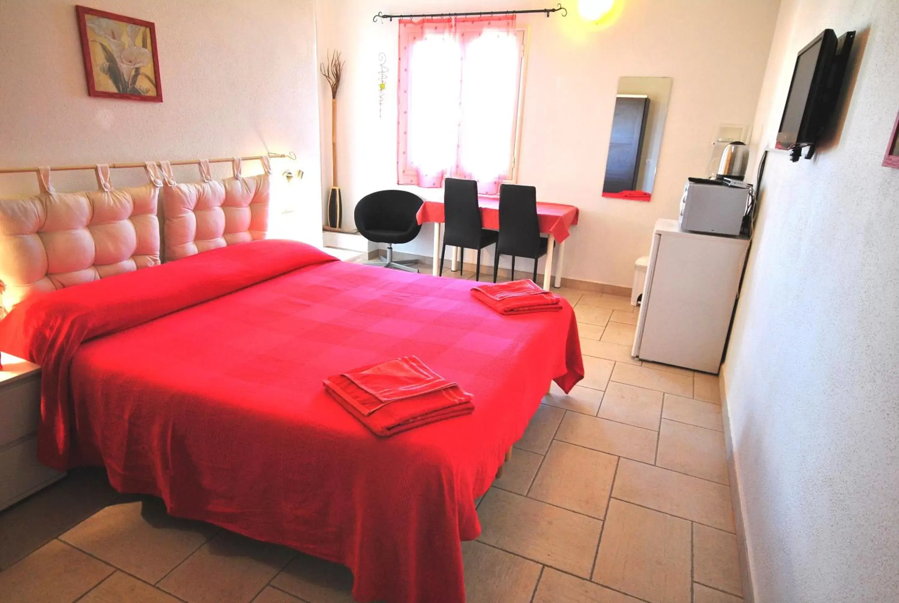 Bedroom, Bed in Holiday Residence Rifugio