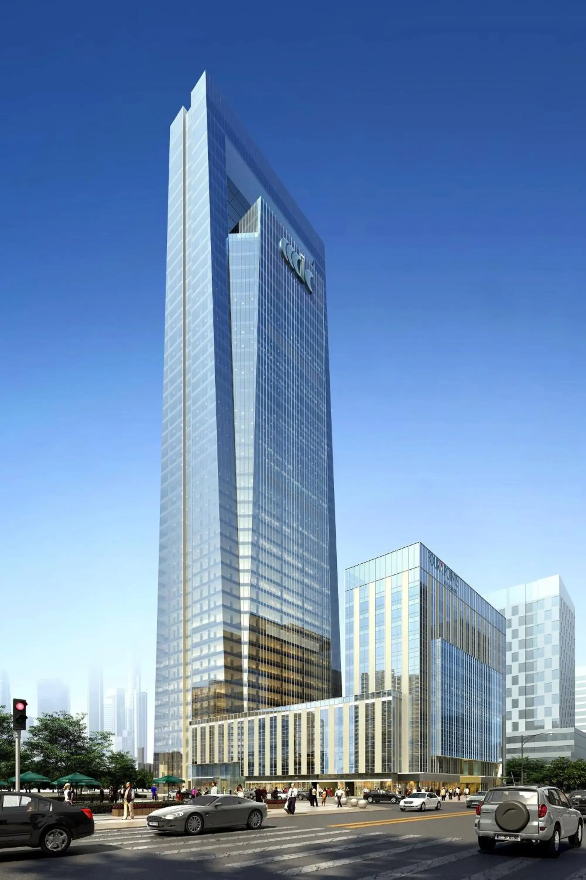 Property Building in Four Points by Sheraton Chengdu Tianfu New Area