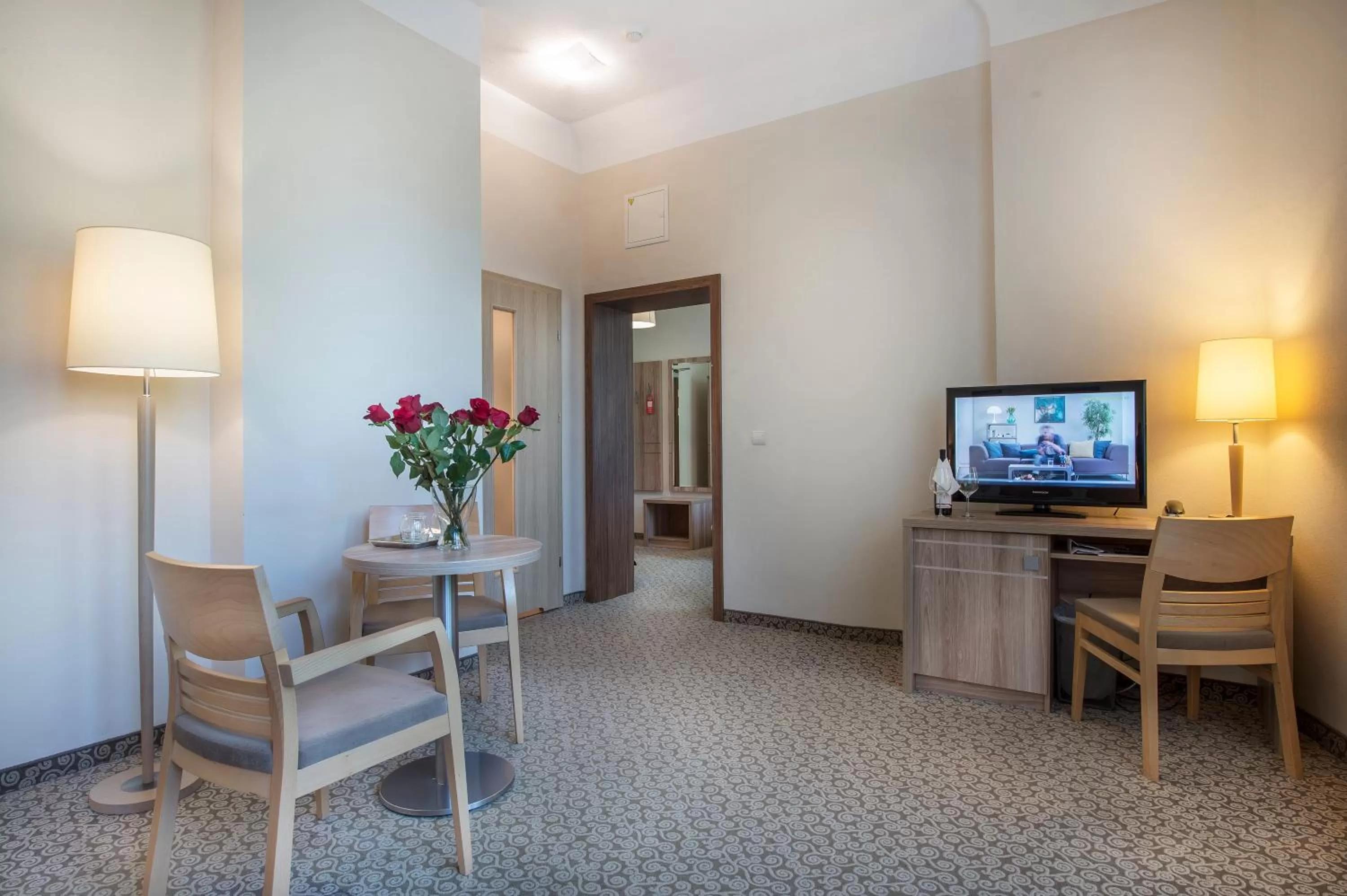 Living room in Hotel Cesarskie Ogrody