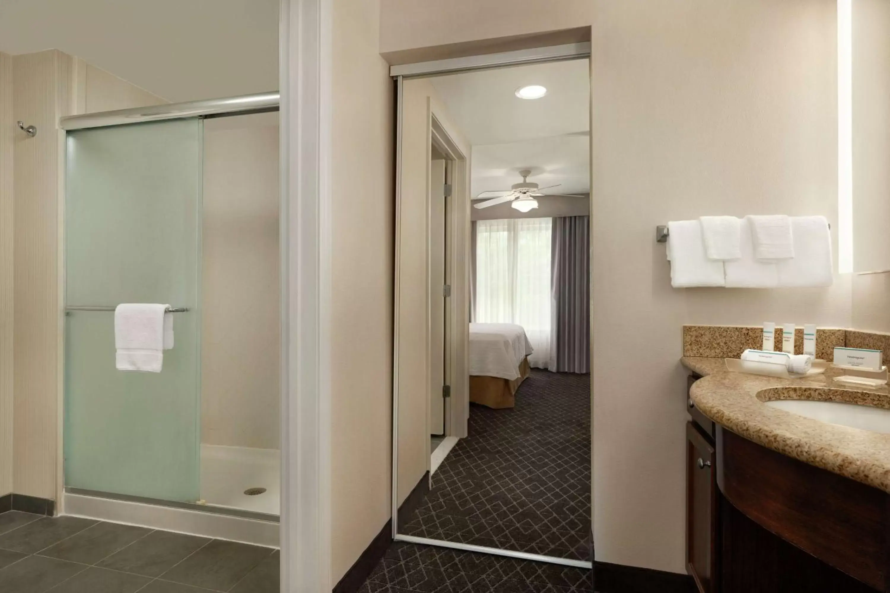 Bathroom in Homewood Suites by Hilton Dover - Rockaway