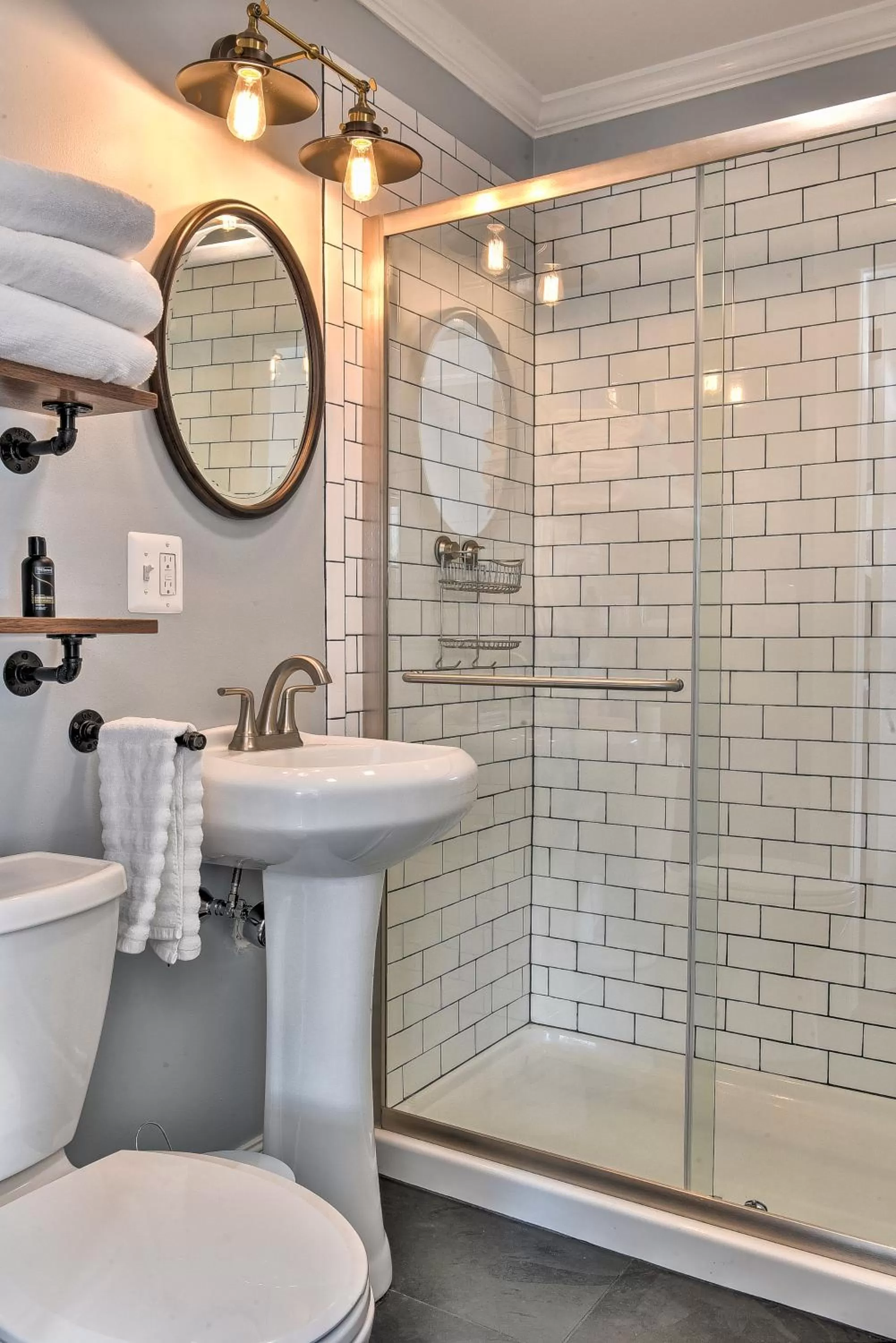 Bathroom in The Burrell House