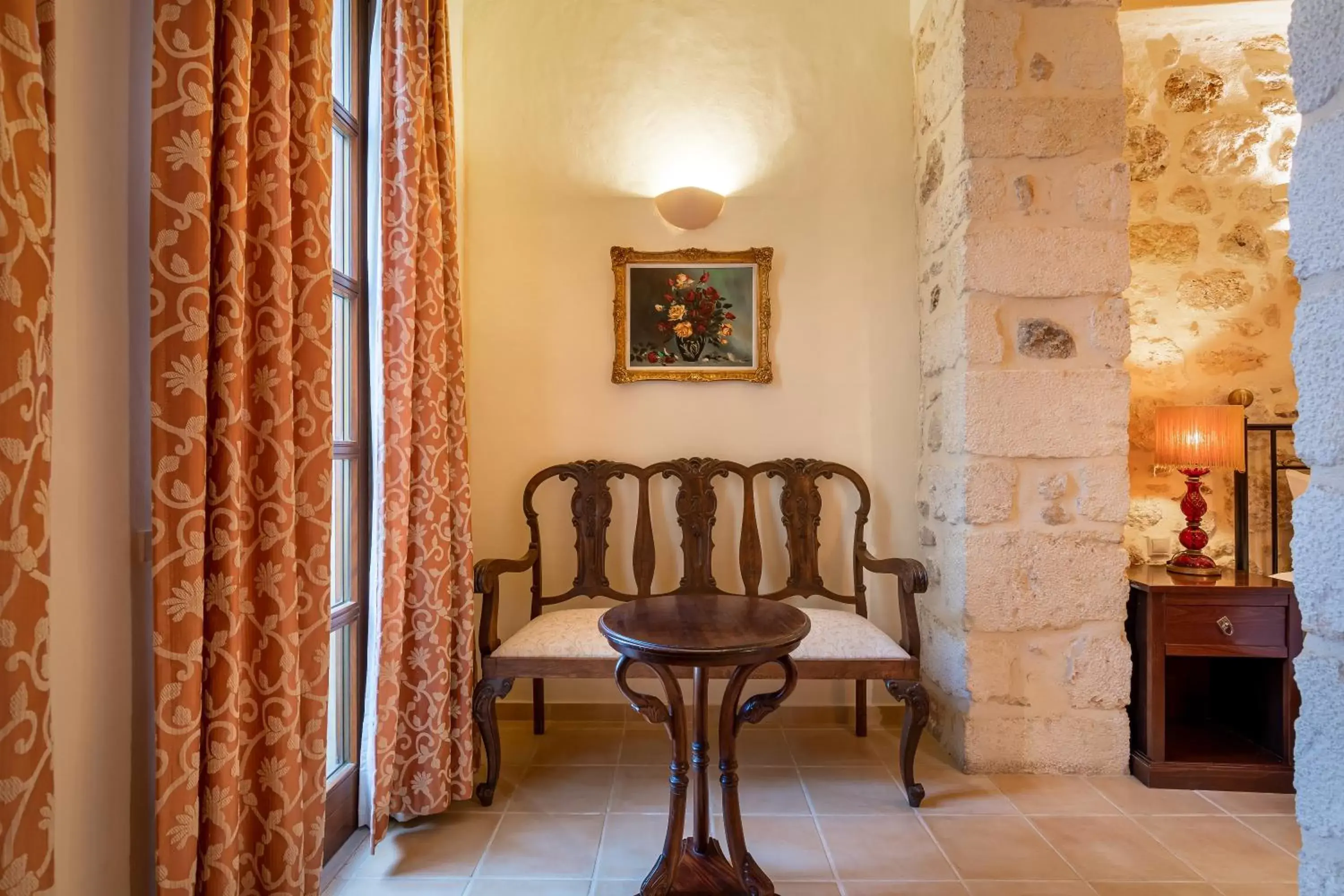 Seating Area in Palazzino Di Corina