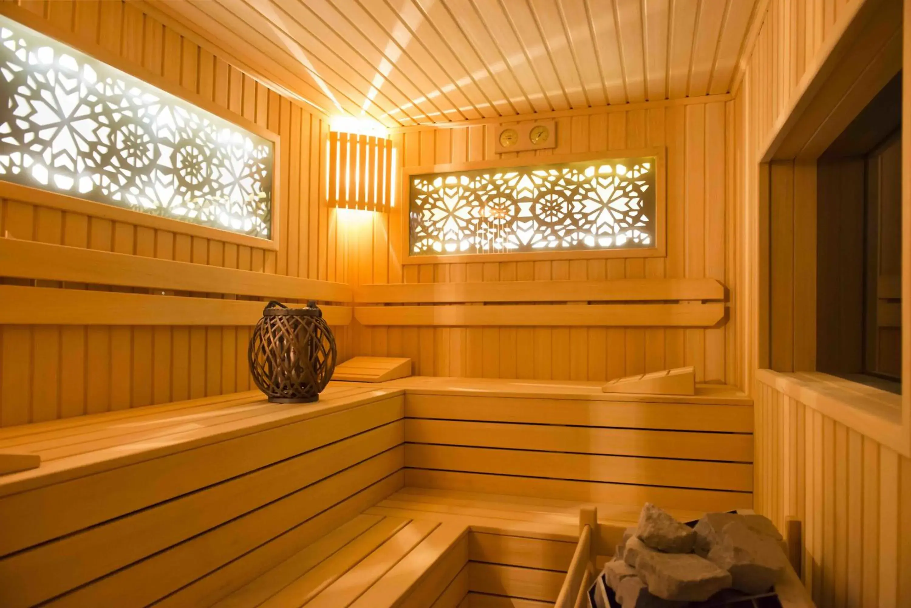 Sauna in Sky Kamer Hotel Antalya