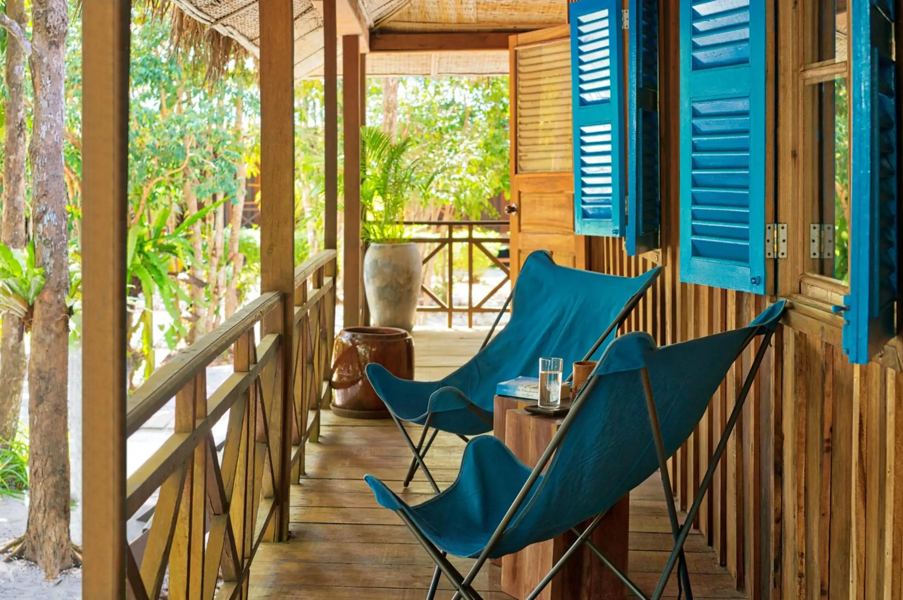 Balcony/Terrace, Patio/Outdoor Area in Sok San Beach Resort