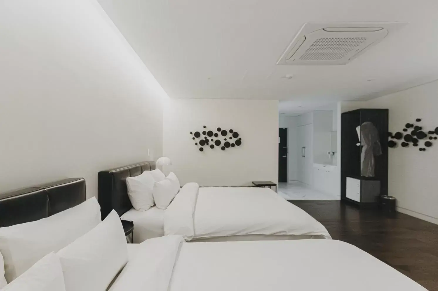 Bed in ACC Design Hotel