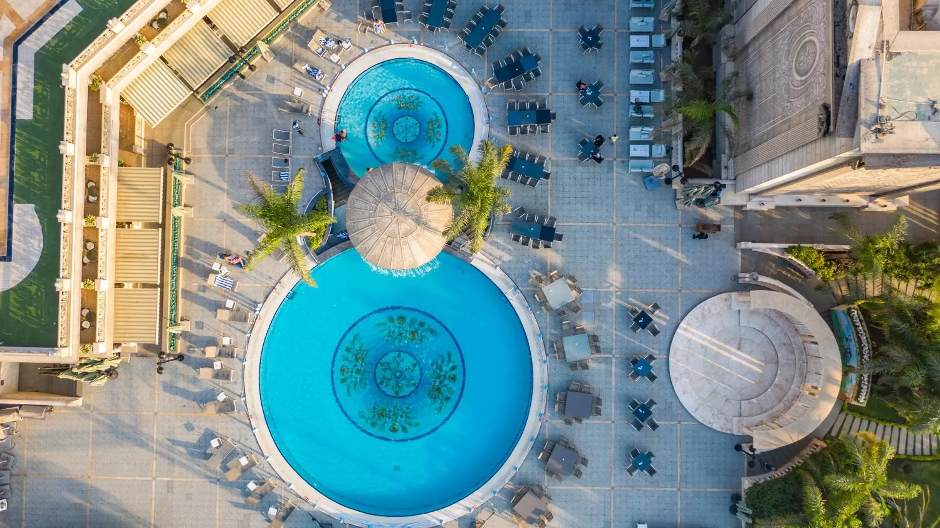 Bird's eye view, Pool View in Al Masa Hotel