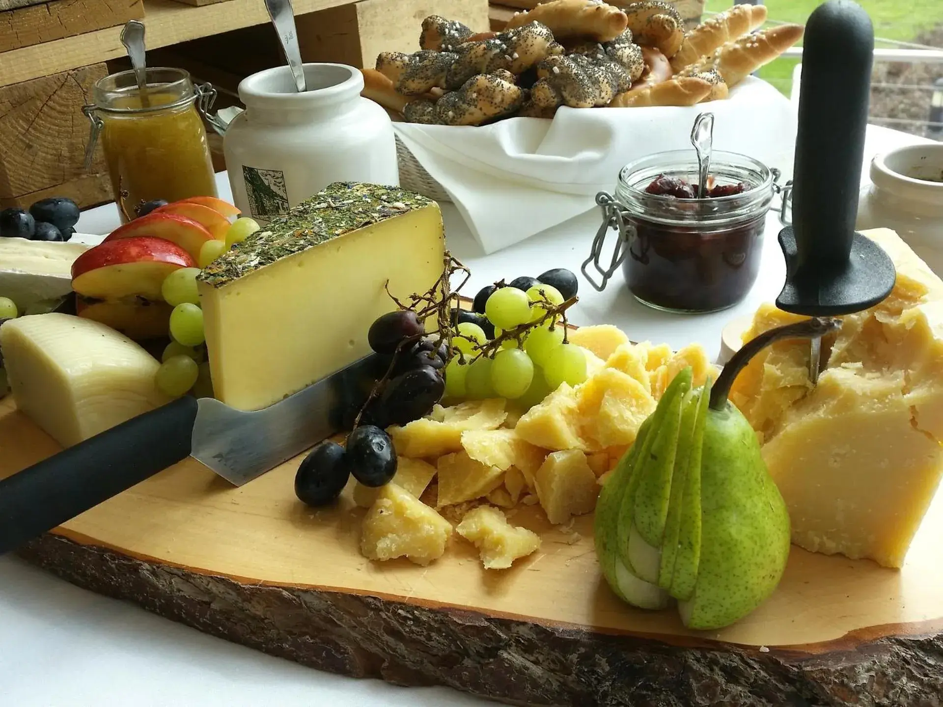 Food in Ciampedie Luxury Alpine Spa Hotel