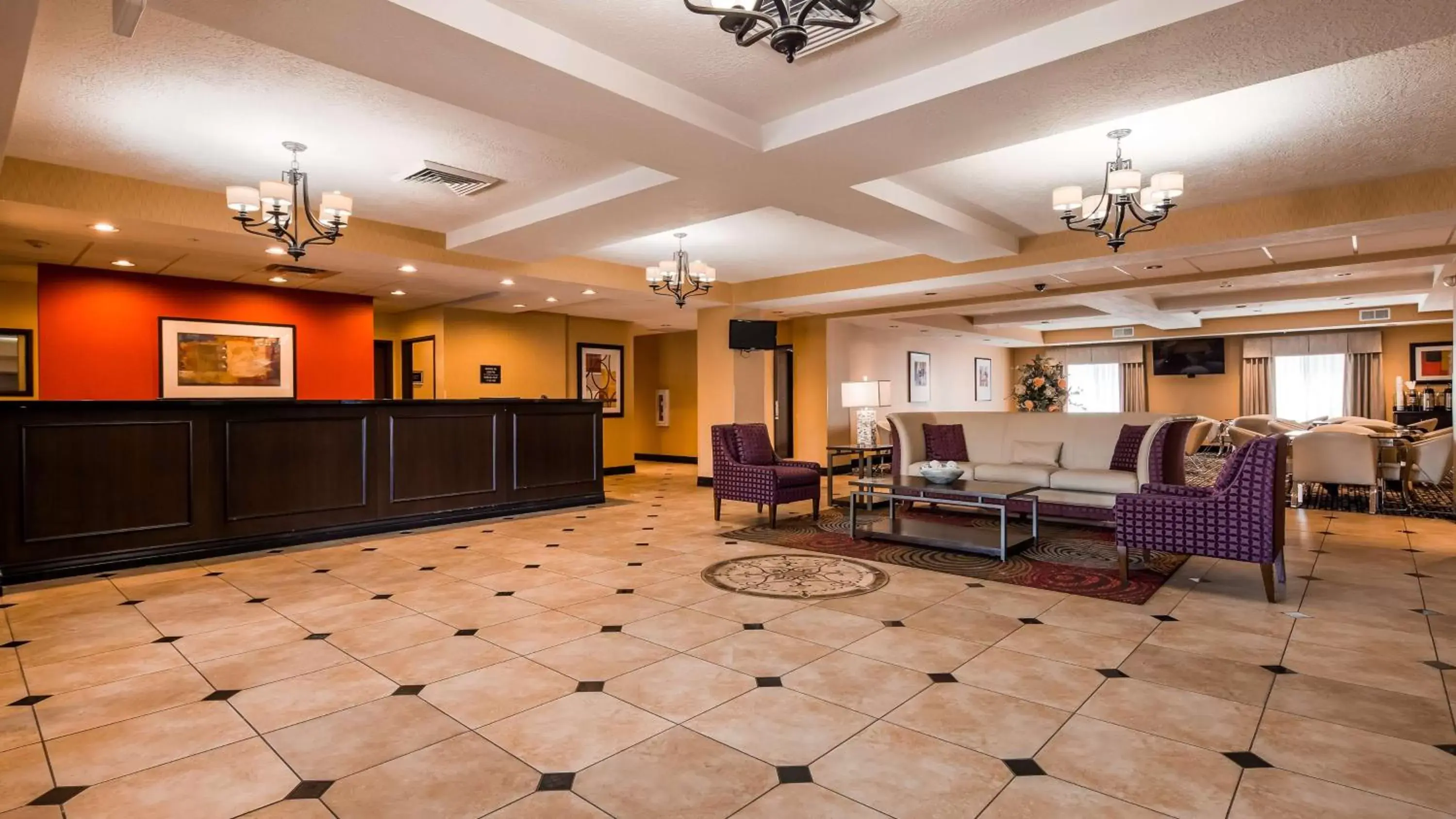 Lobby or reception, Lobby/Reception in Best Western Plus Airport Inn & Suites