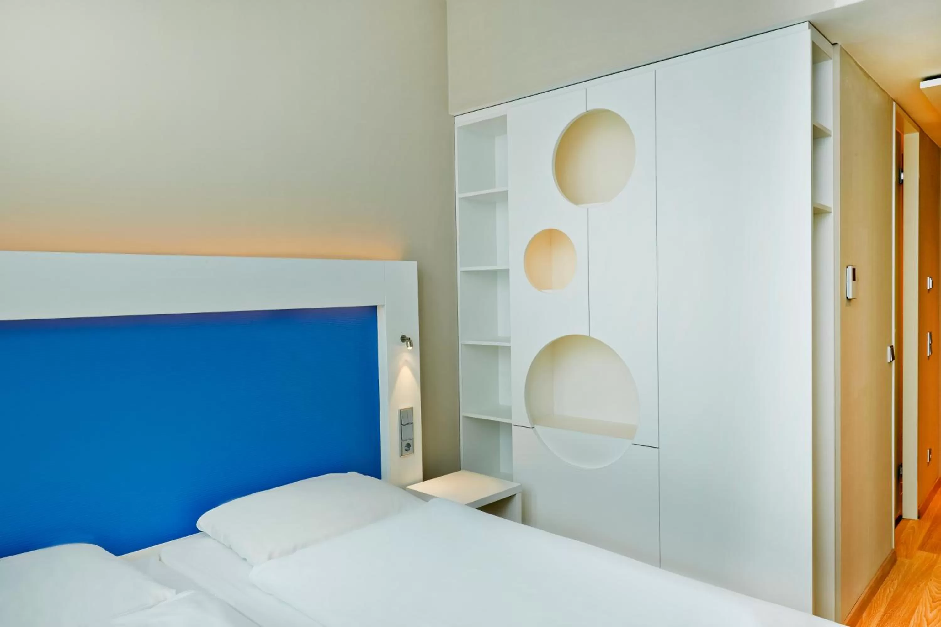 Bed in H2 Hotel München Messe