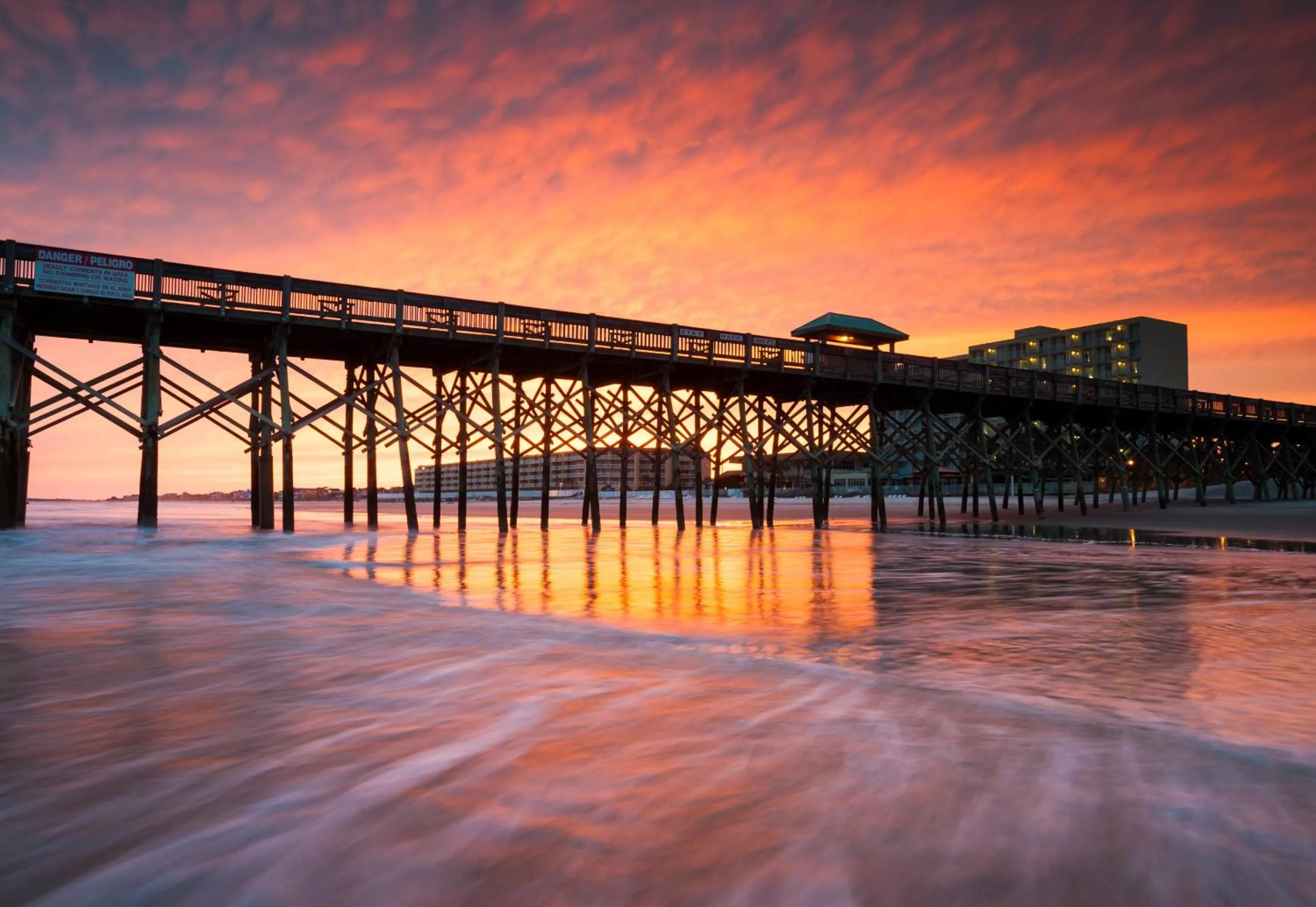 Property building in Tides Folly Beach, Charleston's Oceanfront Hotel