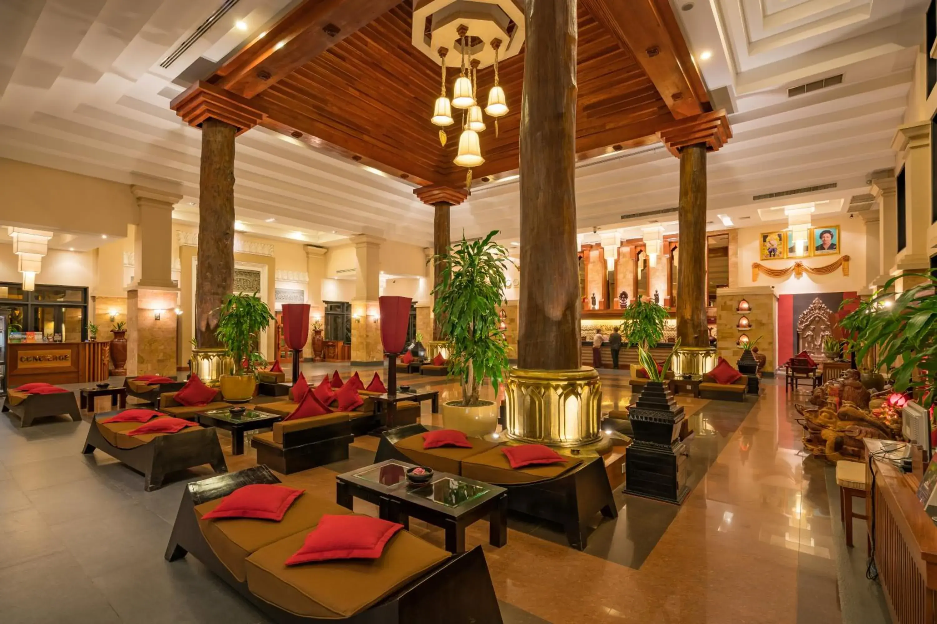 Lobby or reception, Restaurant/Places to Eat in Angkor Miracle Resort & Spa