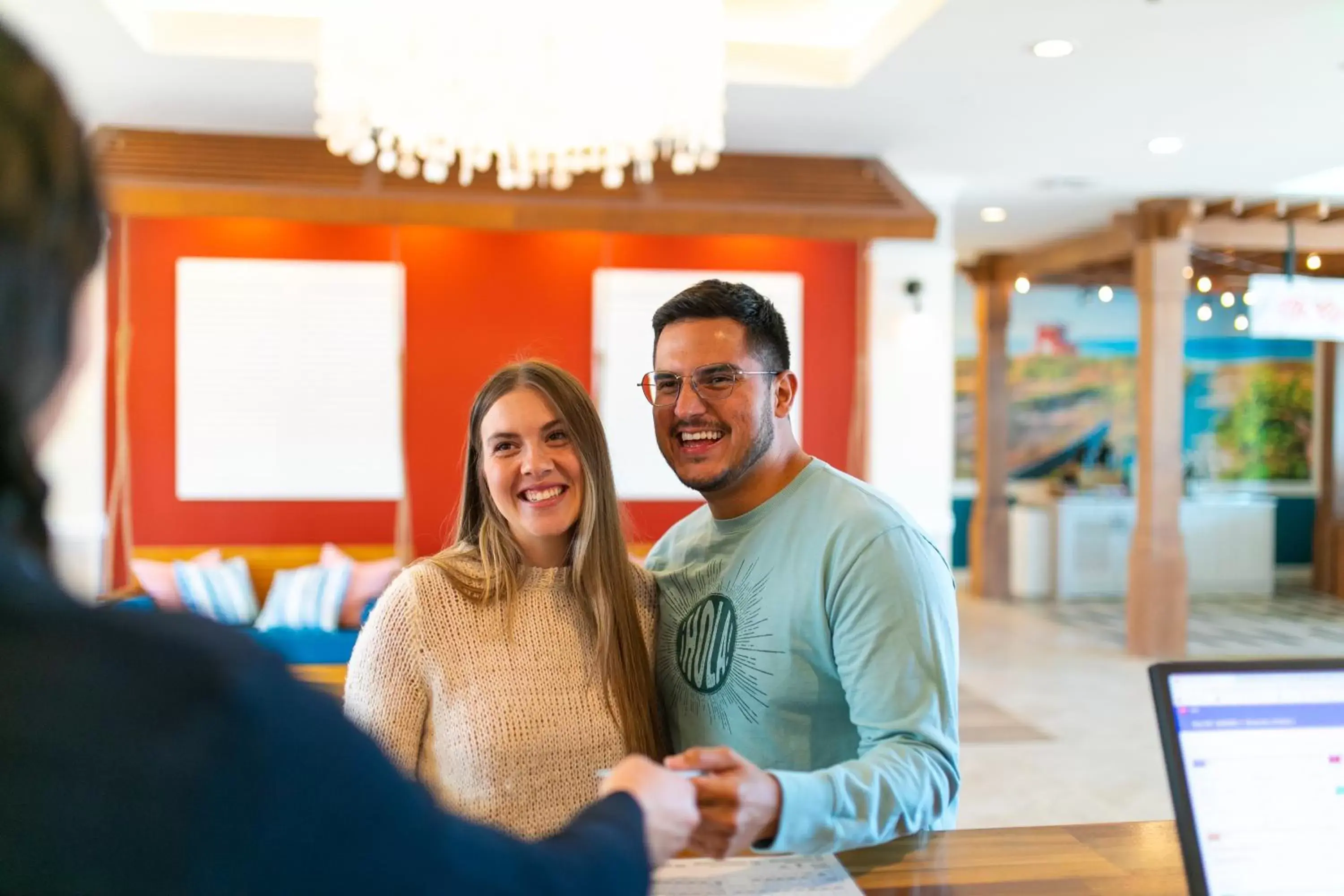 Lobby or reception in Compass by Margaritaville Medford Lobby or reception in Compass by Margaritaville Medford