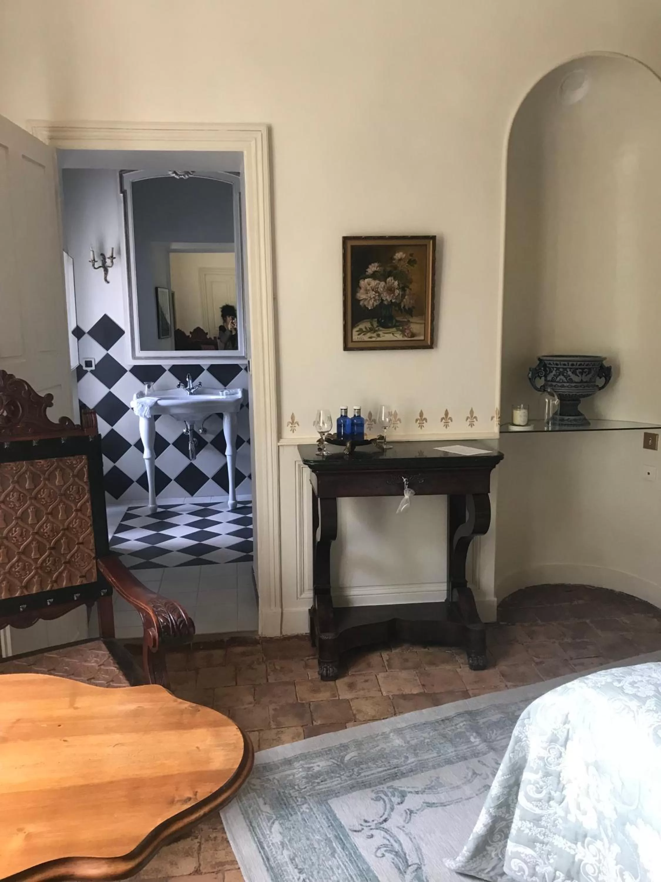 Seating Area in Château de Varennes