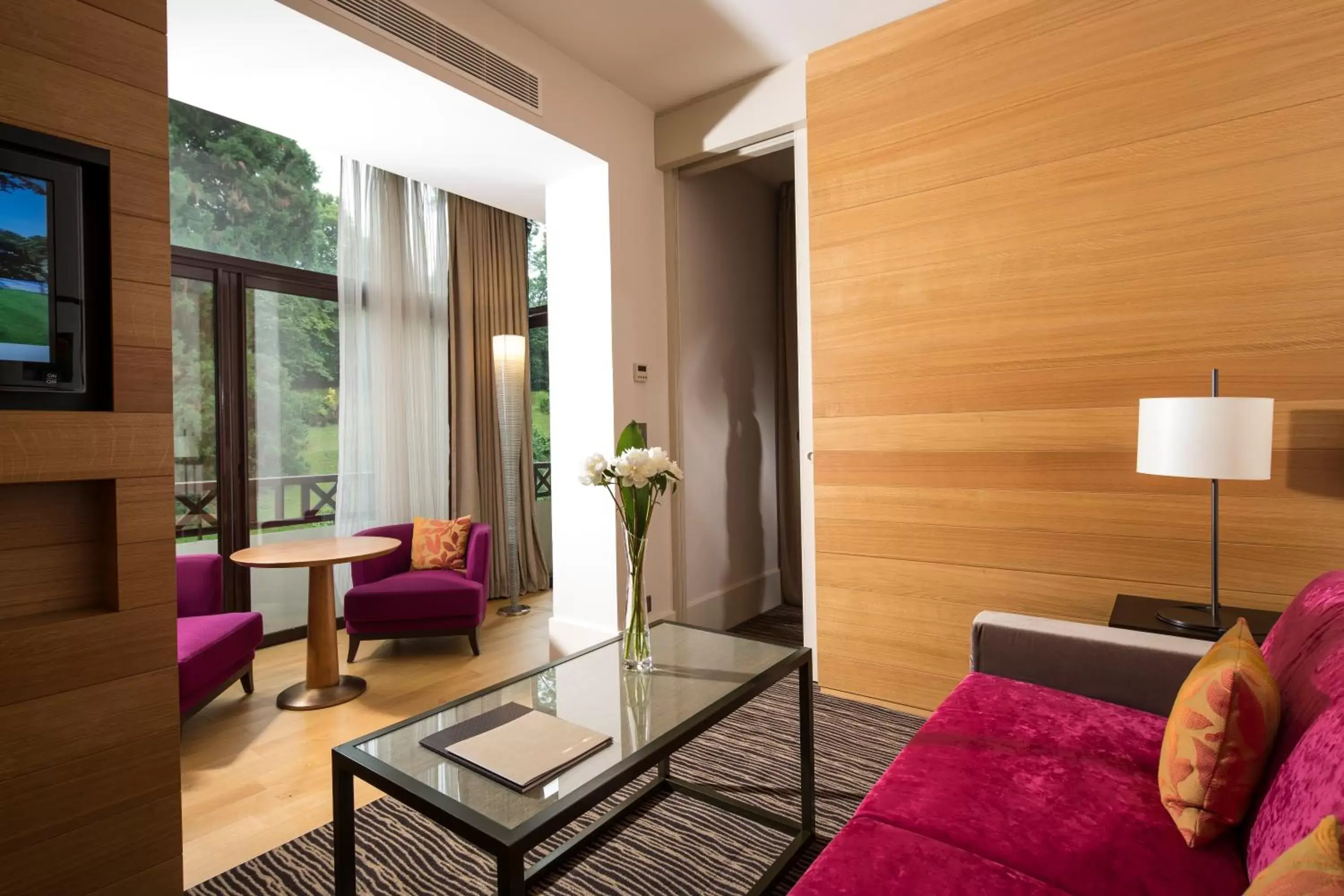 Living room, Seating Area in Hôtel Ermitage