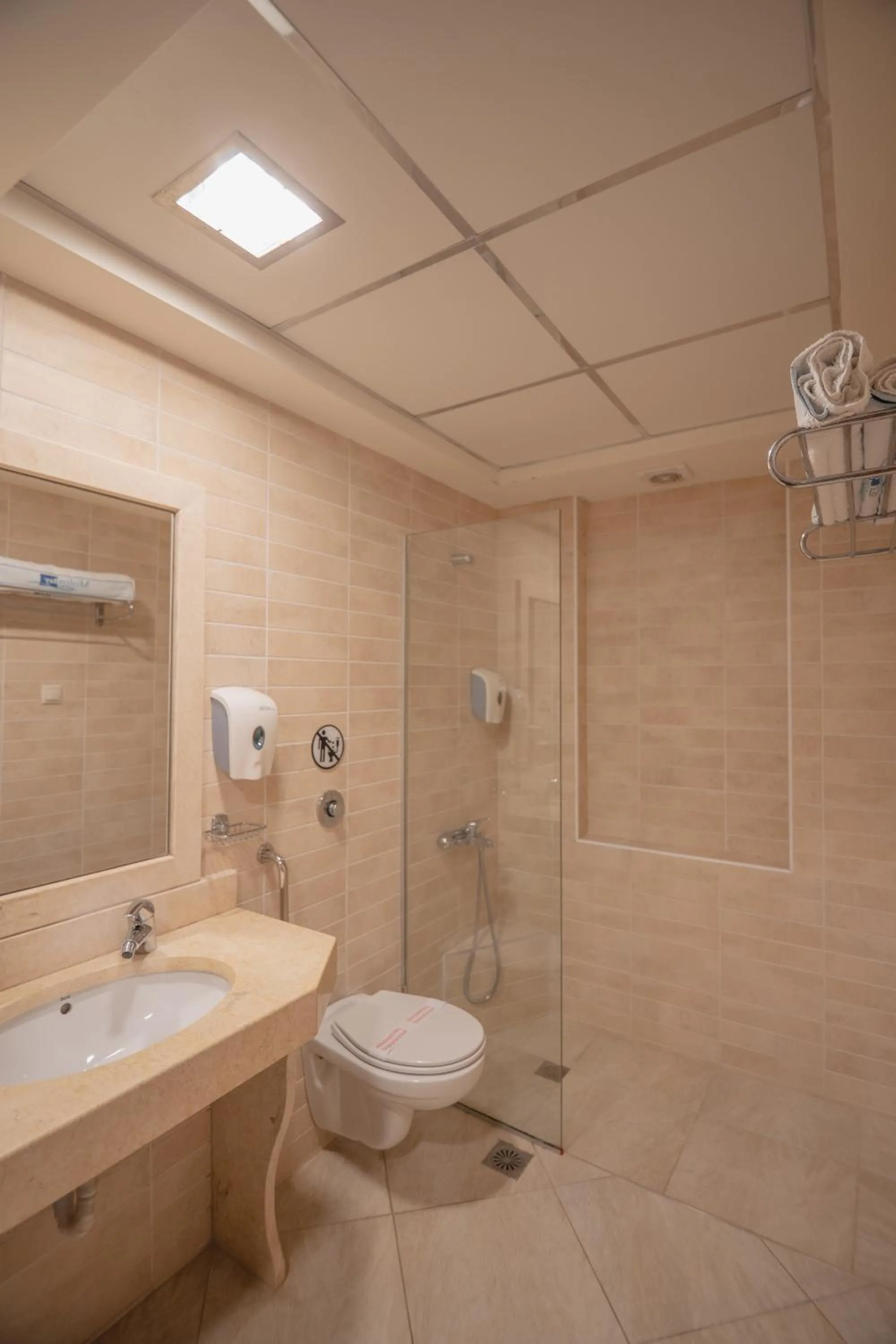 Bathroom in Molos Bay Hotel