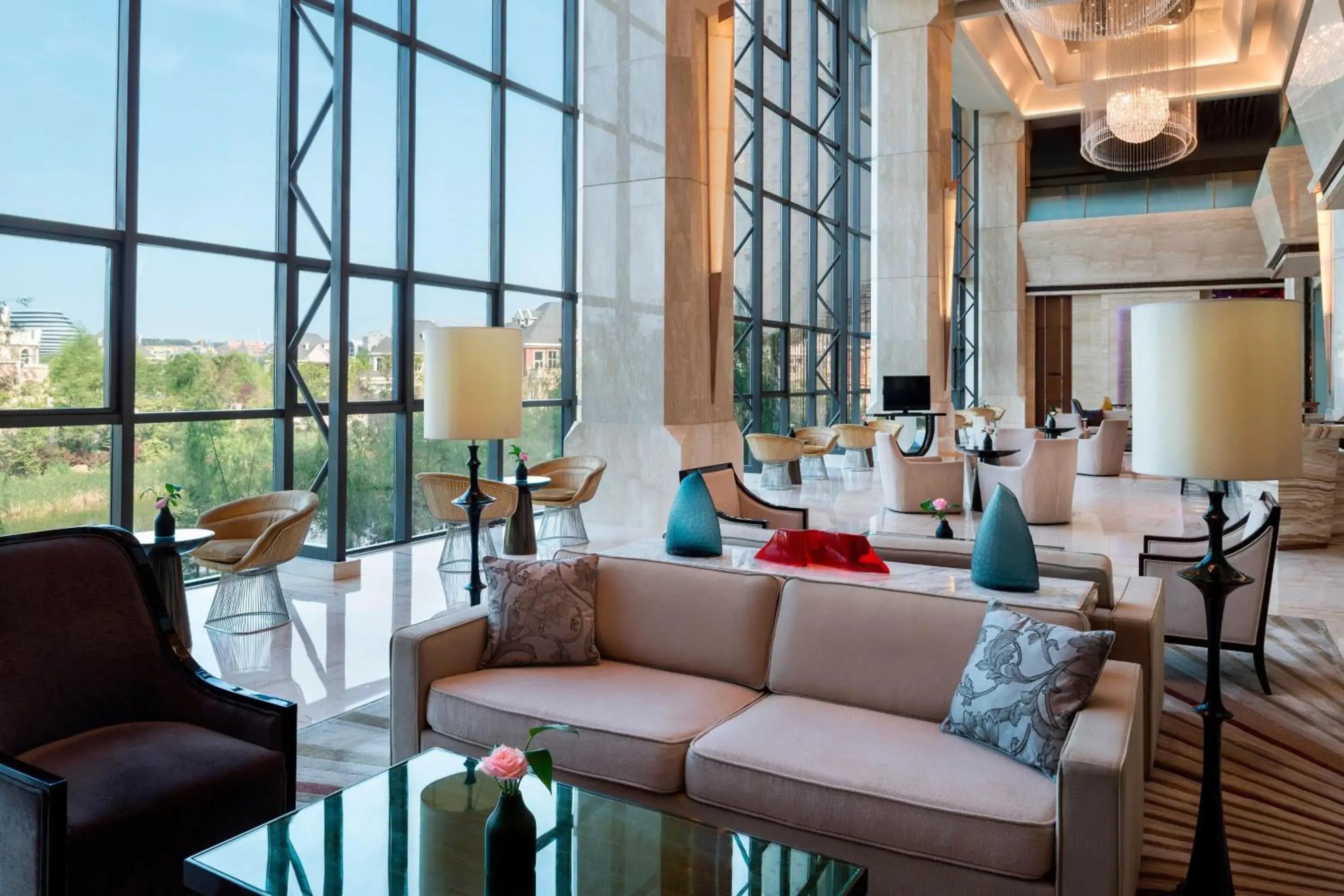 Lobby or reception, Seating Area in Sheraton Changchun Jingyuetan Hotel