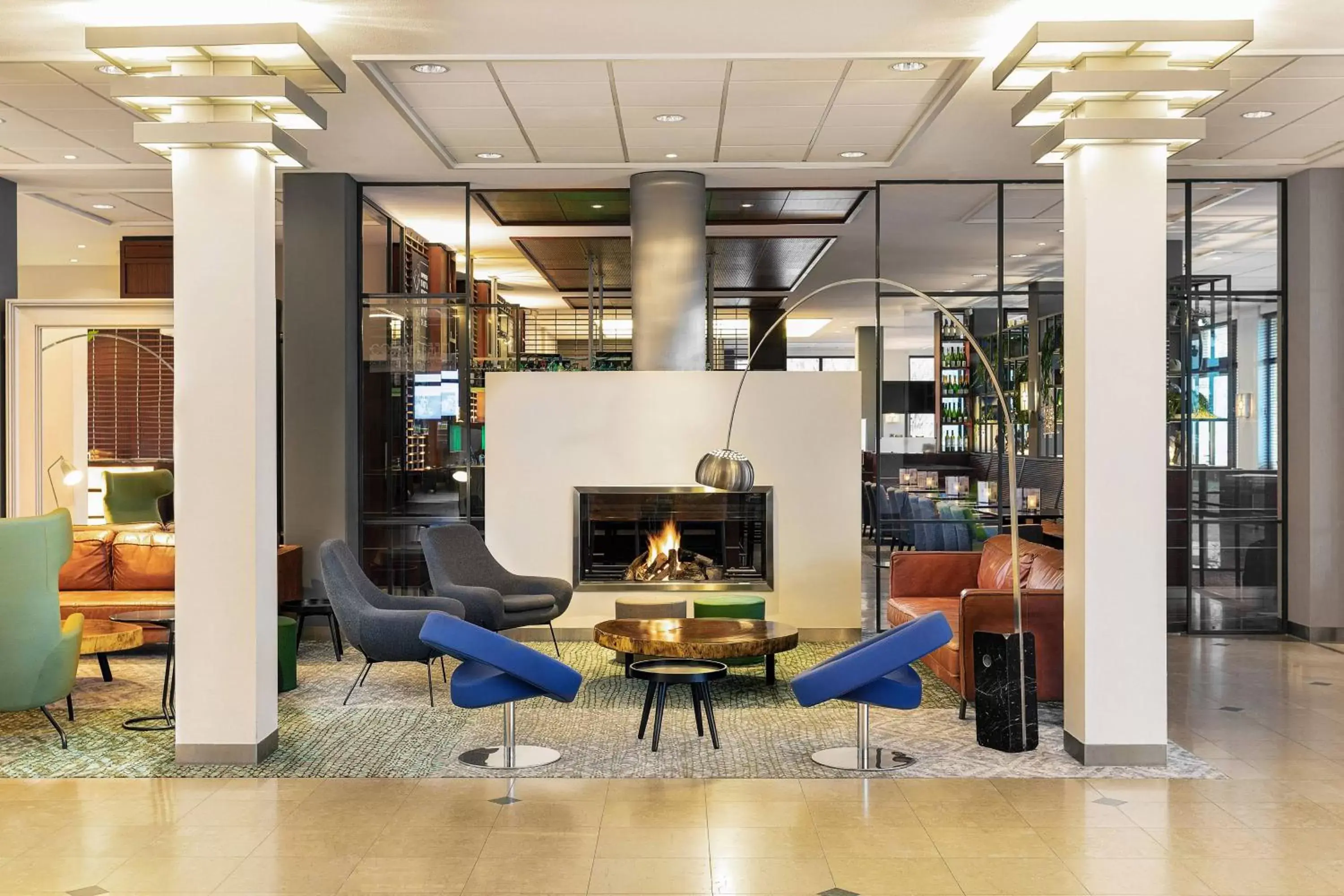 Lobby or reception in Courtyard by Marriott Amsterdam Airport