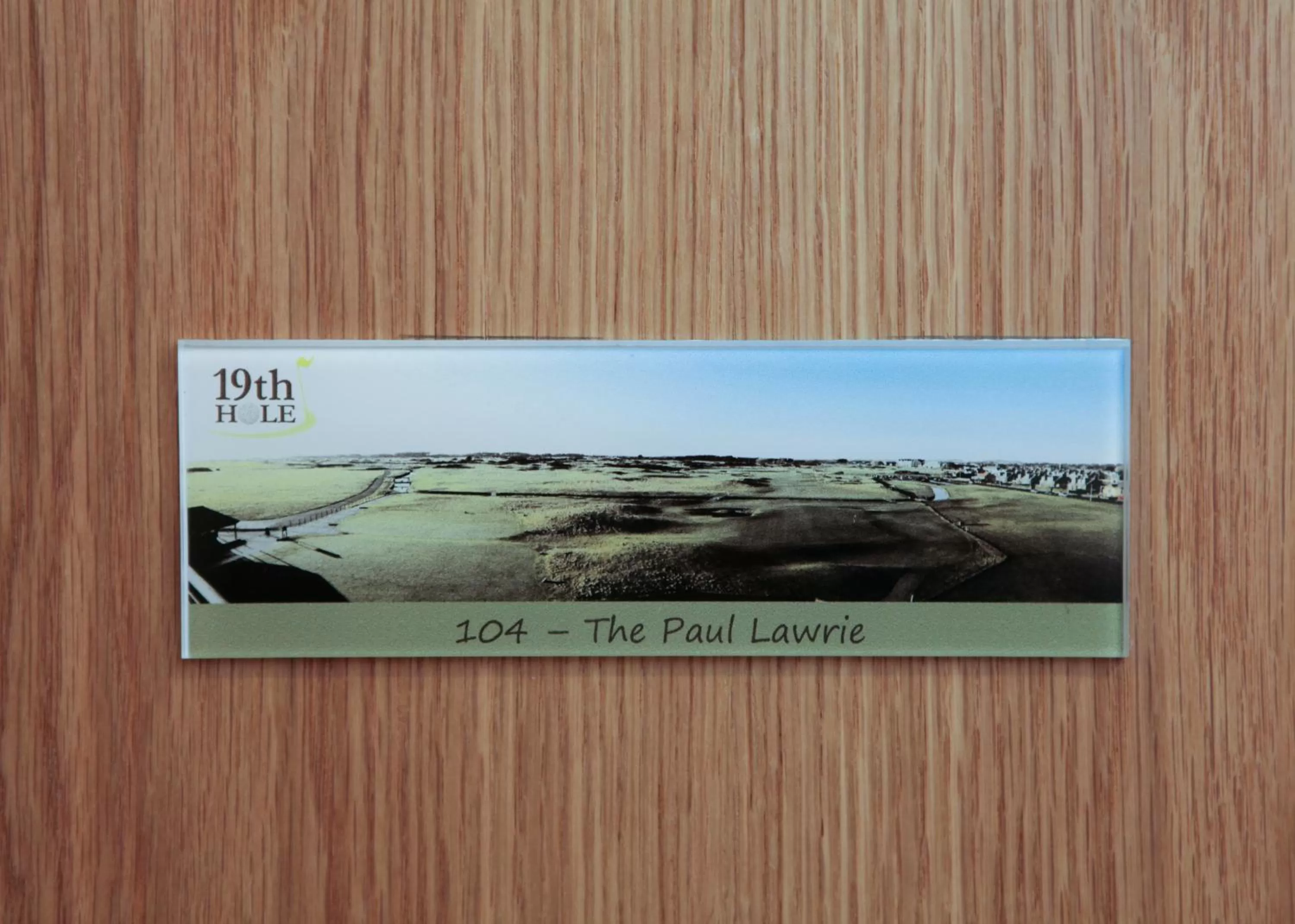 Decorative detail in 19th Hole Hotel, Carnoustie