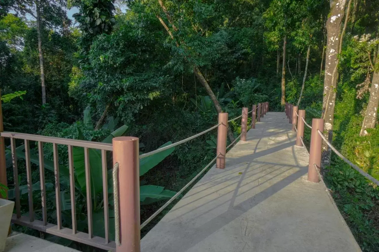 Lake view, Balcony/Terrace in Chang Cliff Resort