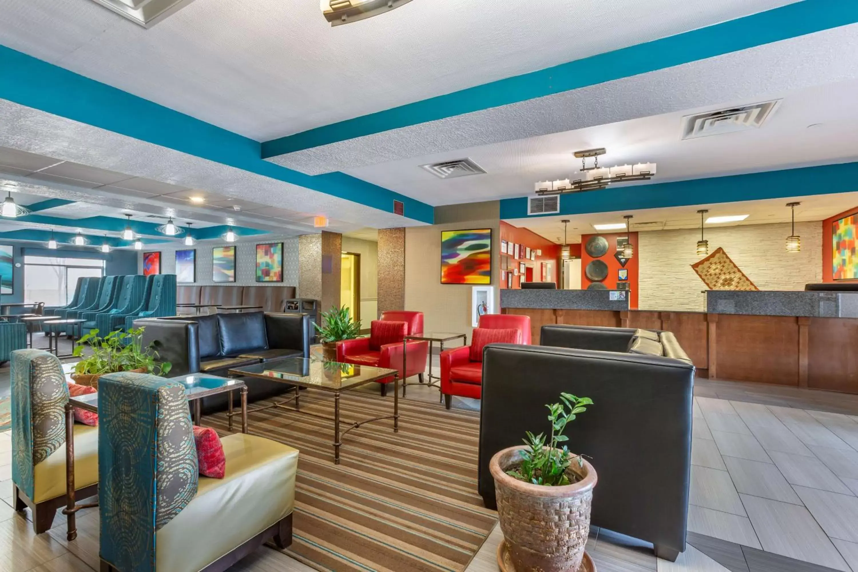 Lobby or reception in Best Western Plus Gallup Inn & Suites