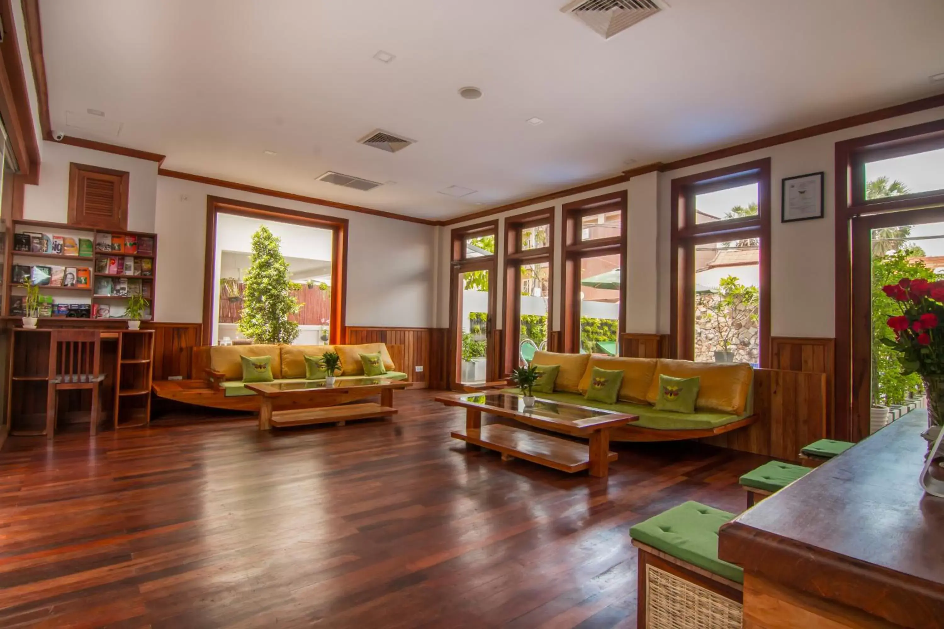 Lobby or reception, Seating Area in Rei Kandoeng Angkor