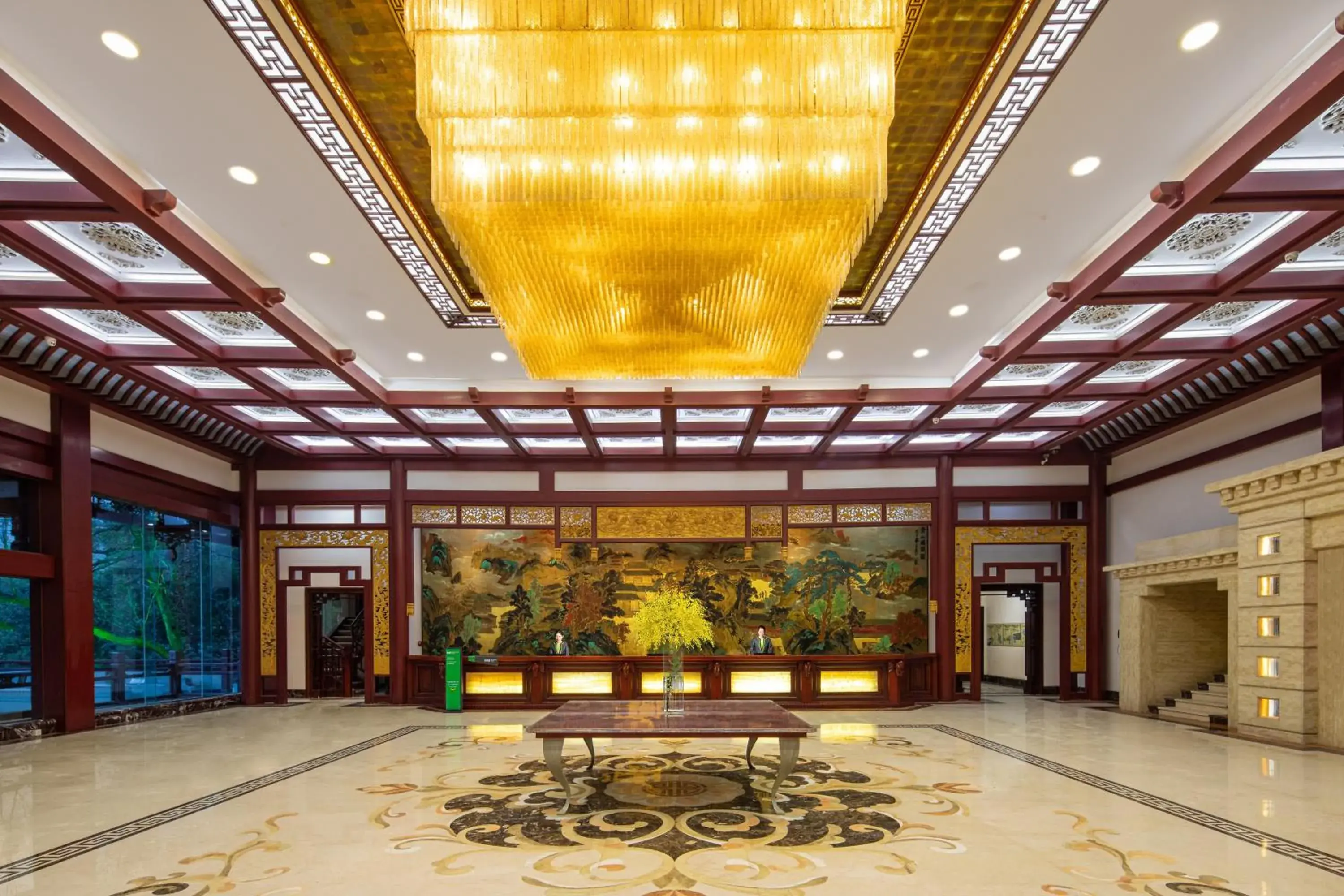 Property building, Lobby/Reception in Holiday Inn Hangzhou Chaoshan, an IHG Hotel