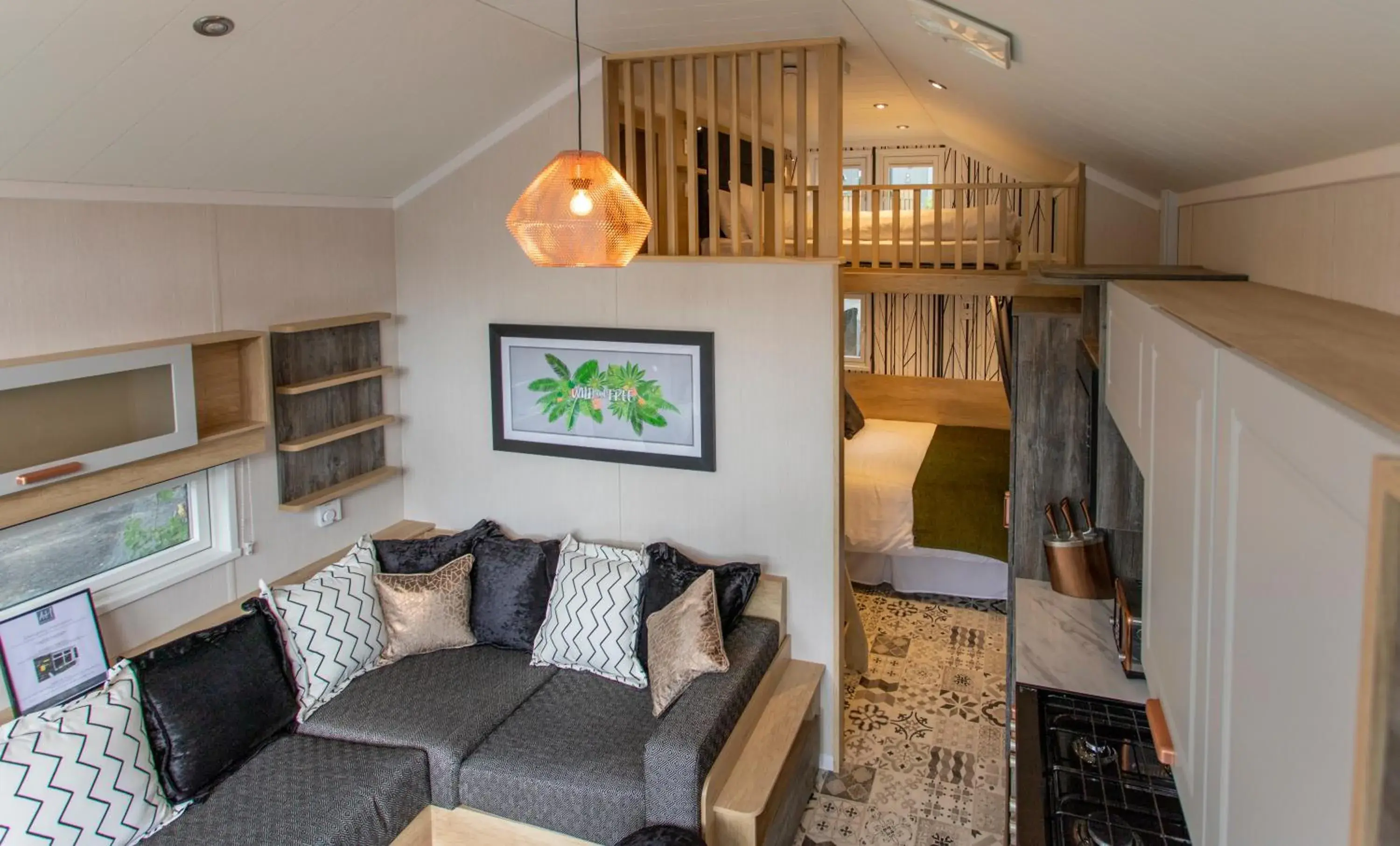 bunk bed, Seating Area in Aberdunant Hall Country Hotel