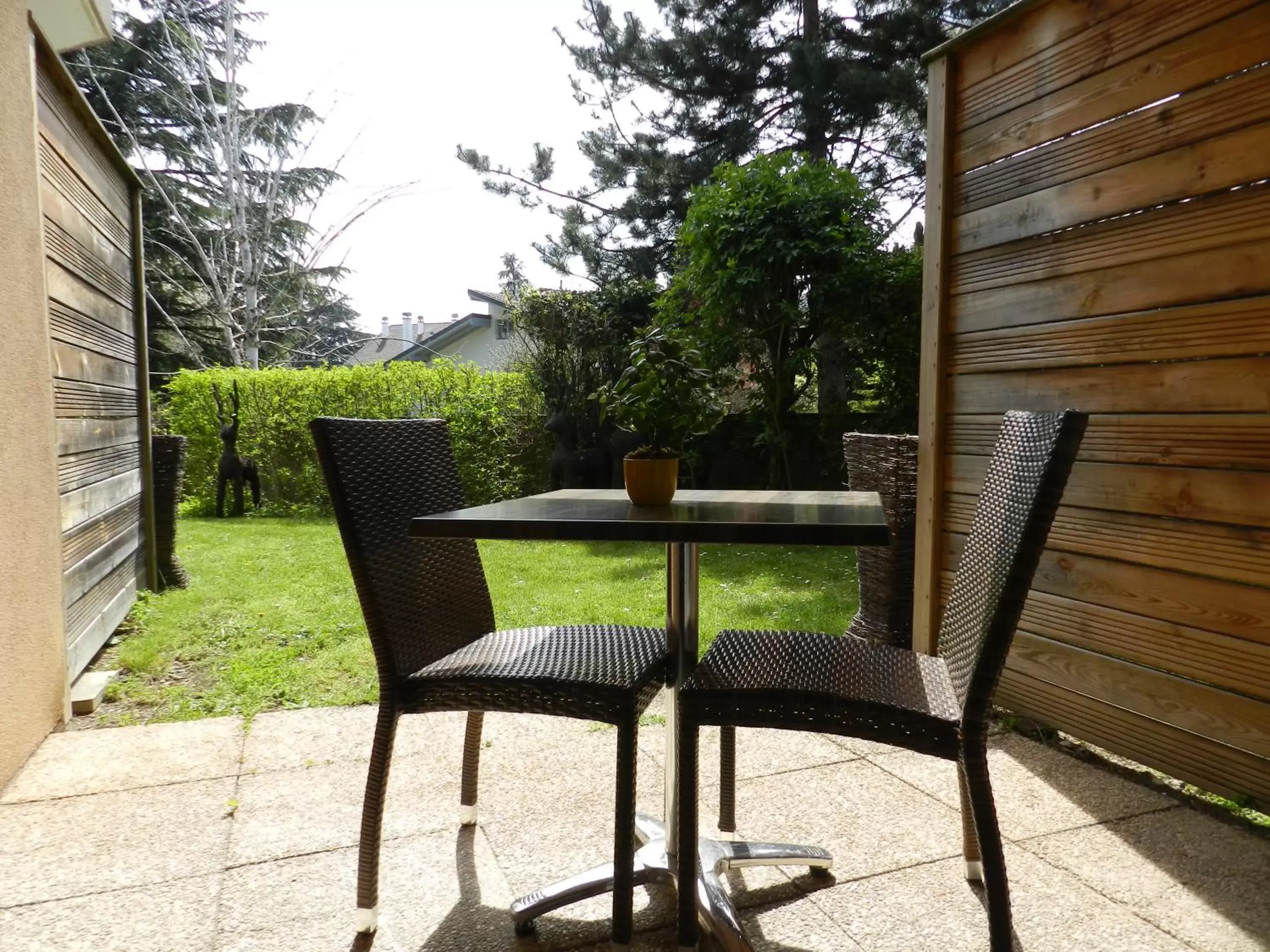 Garden in Résidence Côté Chalet