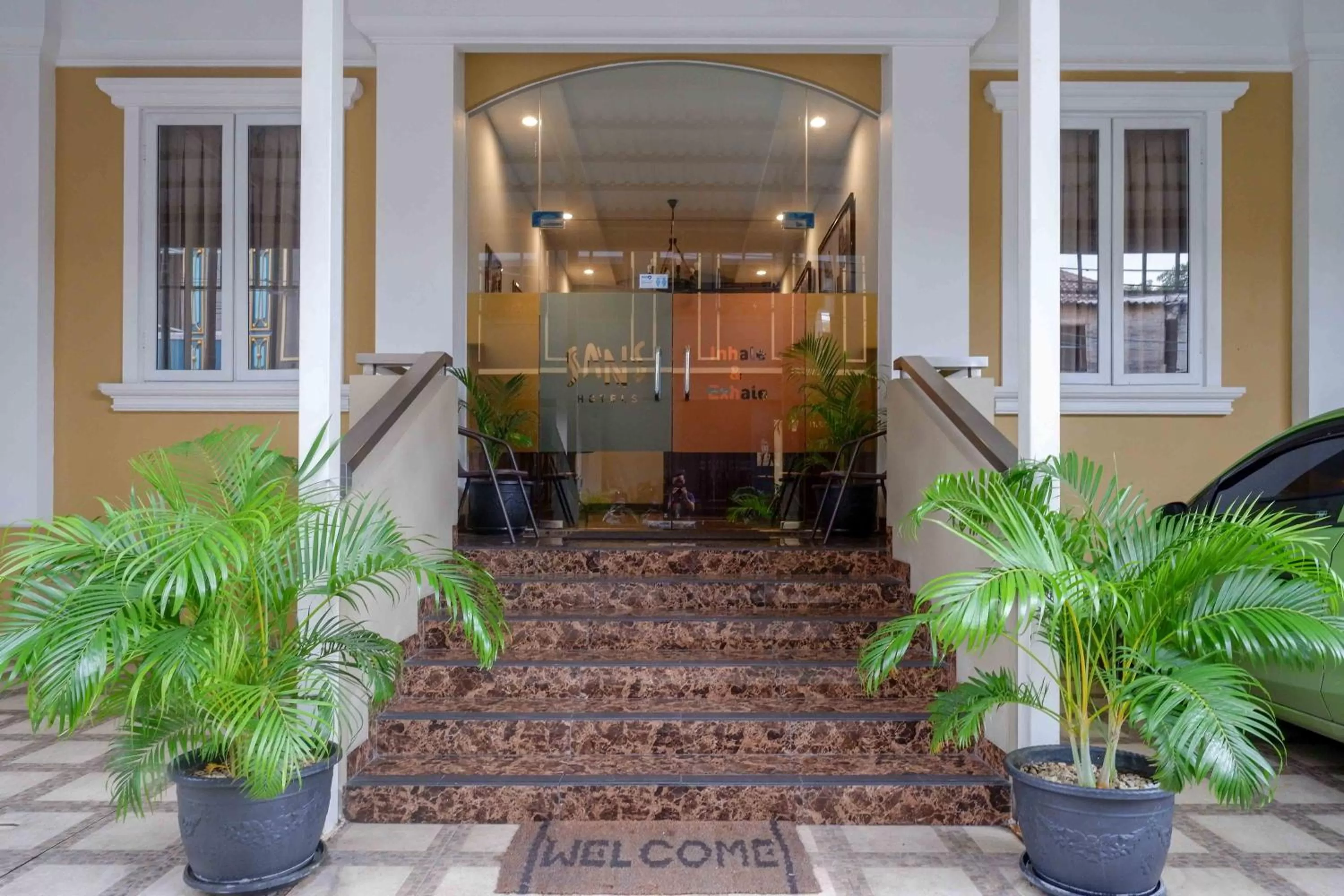 Property logo or sign in Sans Hotel Empress Simpang Lima