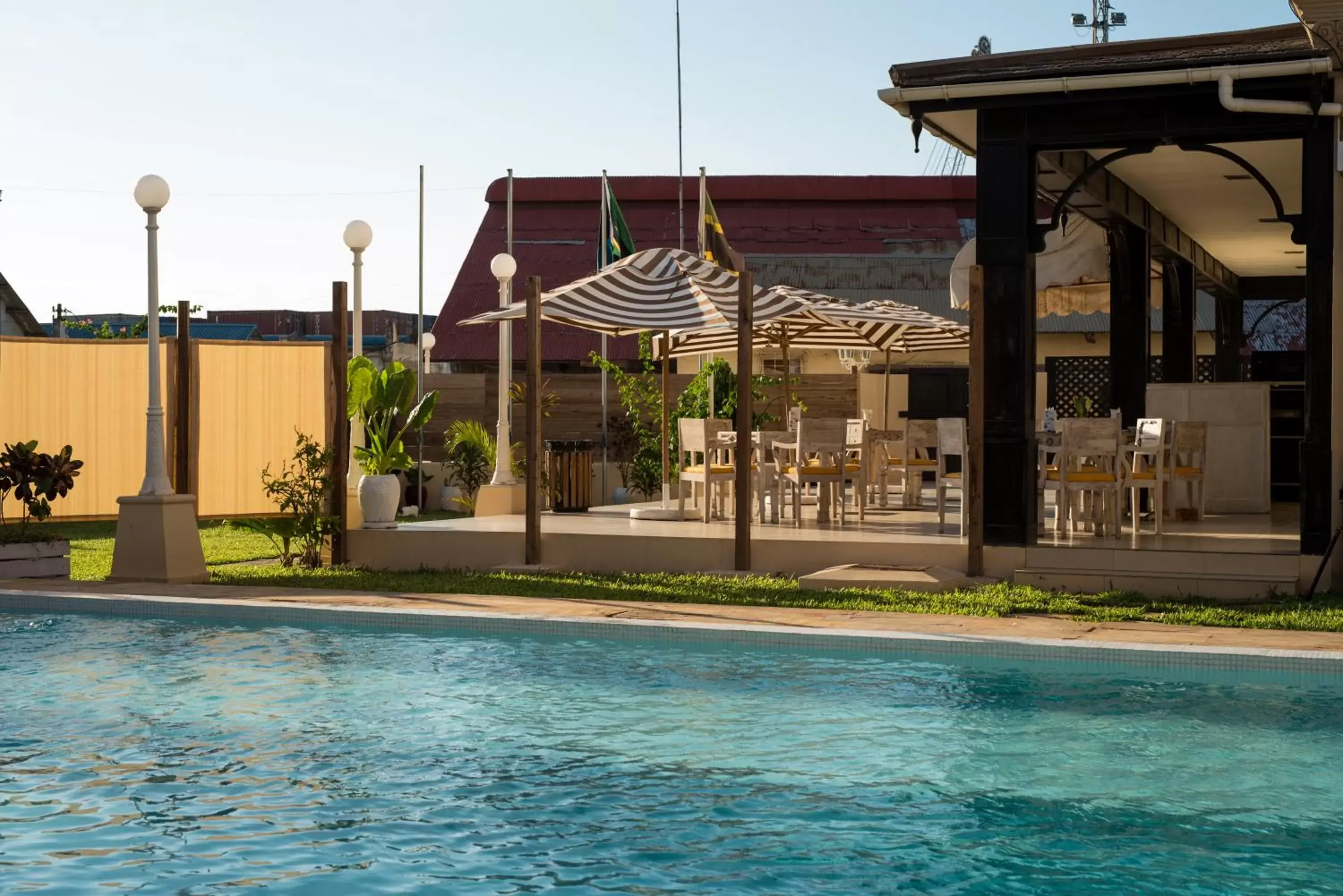 Swimming Pool in Golden Tulip Stone Town Boutique