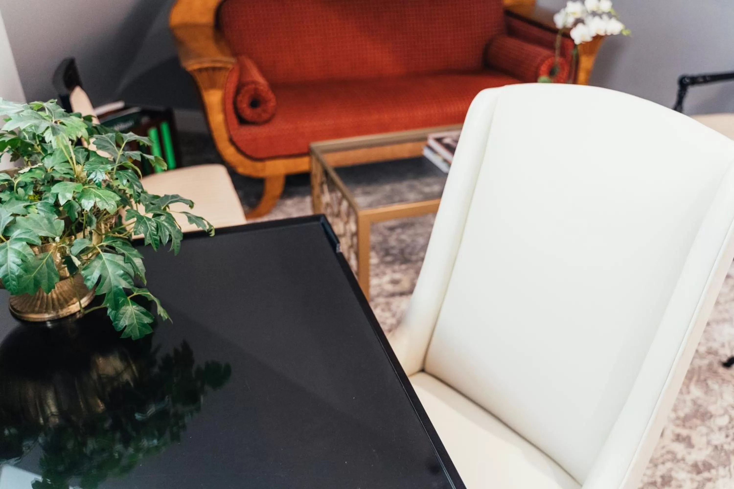 Living room in Neighbourgood Sutter Mansion