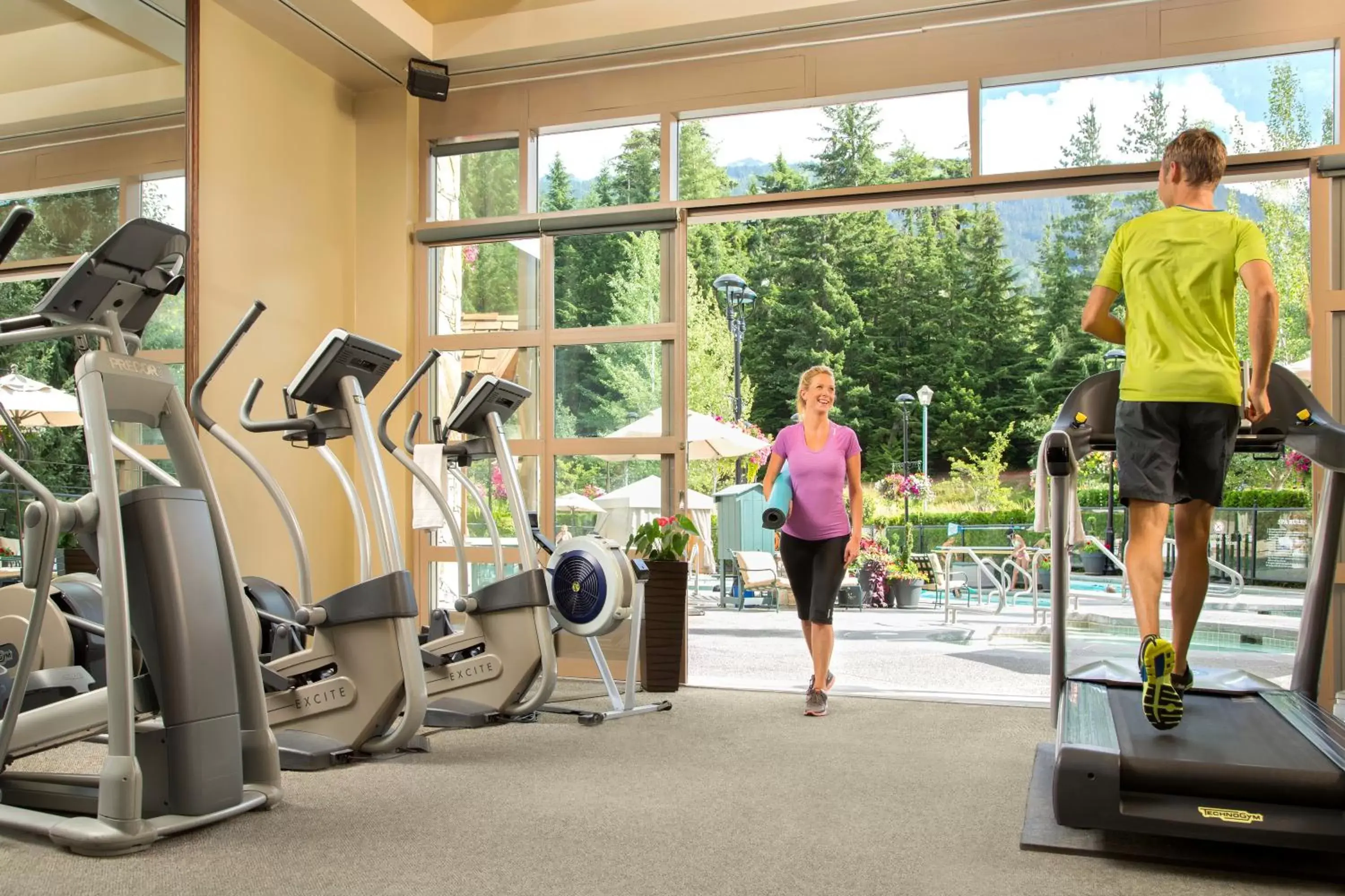 Fitness centre/facilities, Fitness Center/Facilities in Fairmont Chateau Whistler