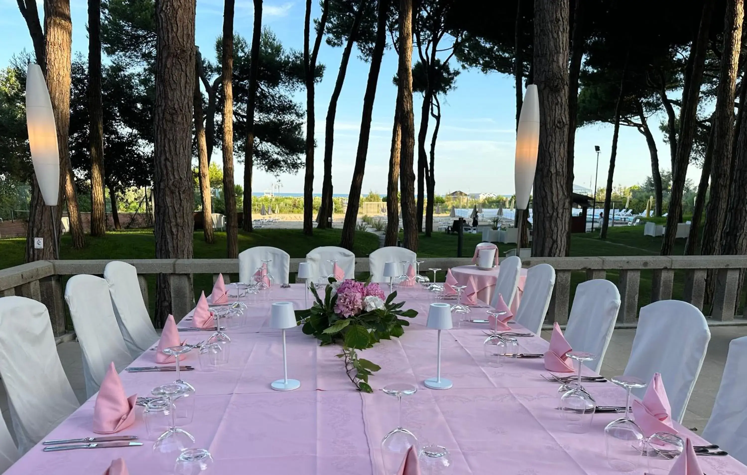 Dining area, Banquet Facilities in Hotel Beau Rivage Pineta