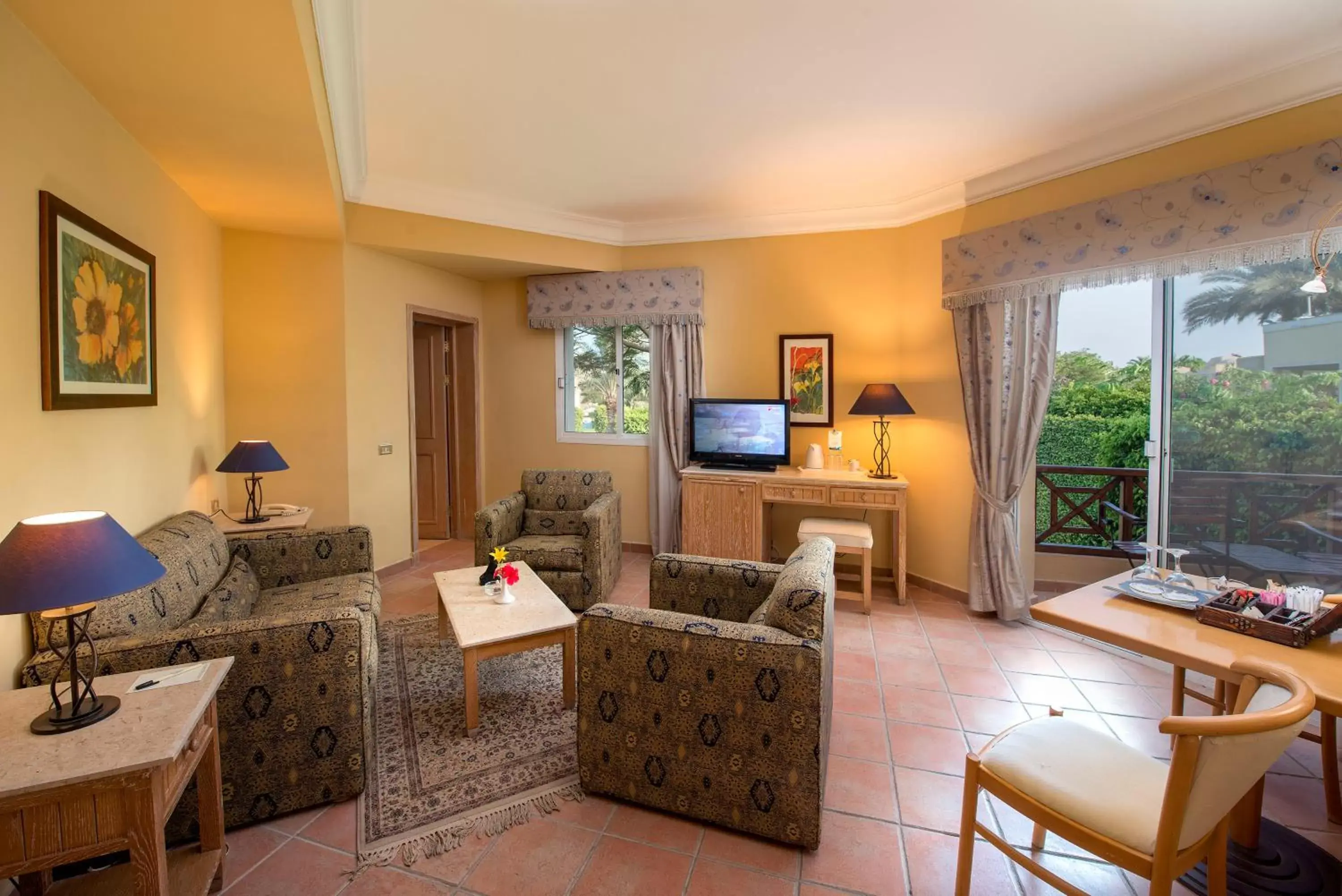 Garden, Seating Area in Stella Di Mare Sea Club Hotel