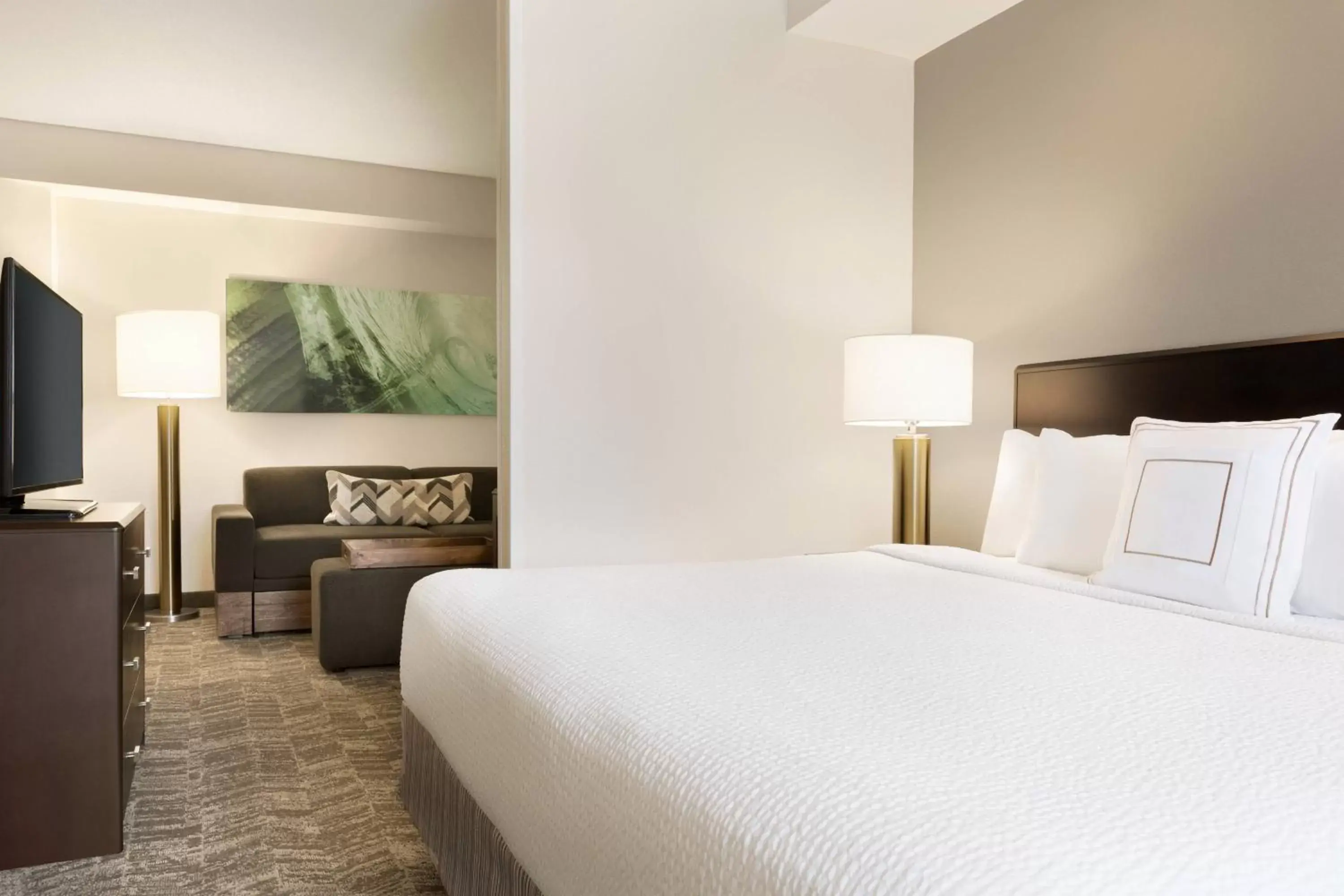 Bedroom, Bed in Springhill Suites by Marriott West Palm Beach I-95