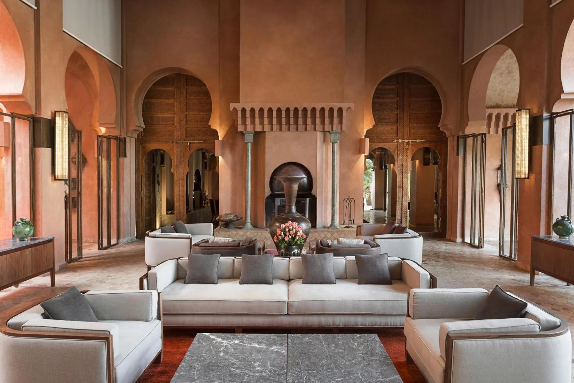 Lounge or bar in Amanjena Resort