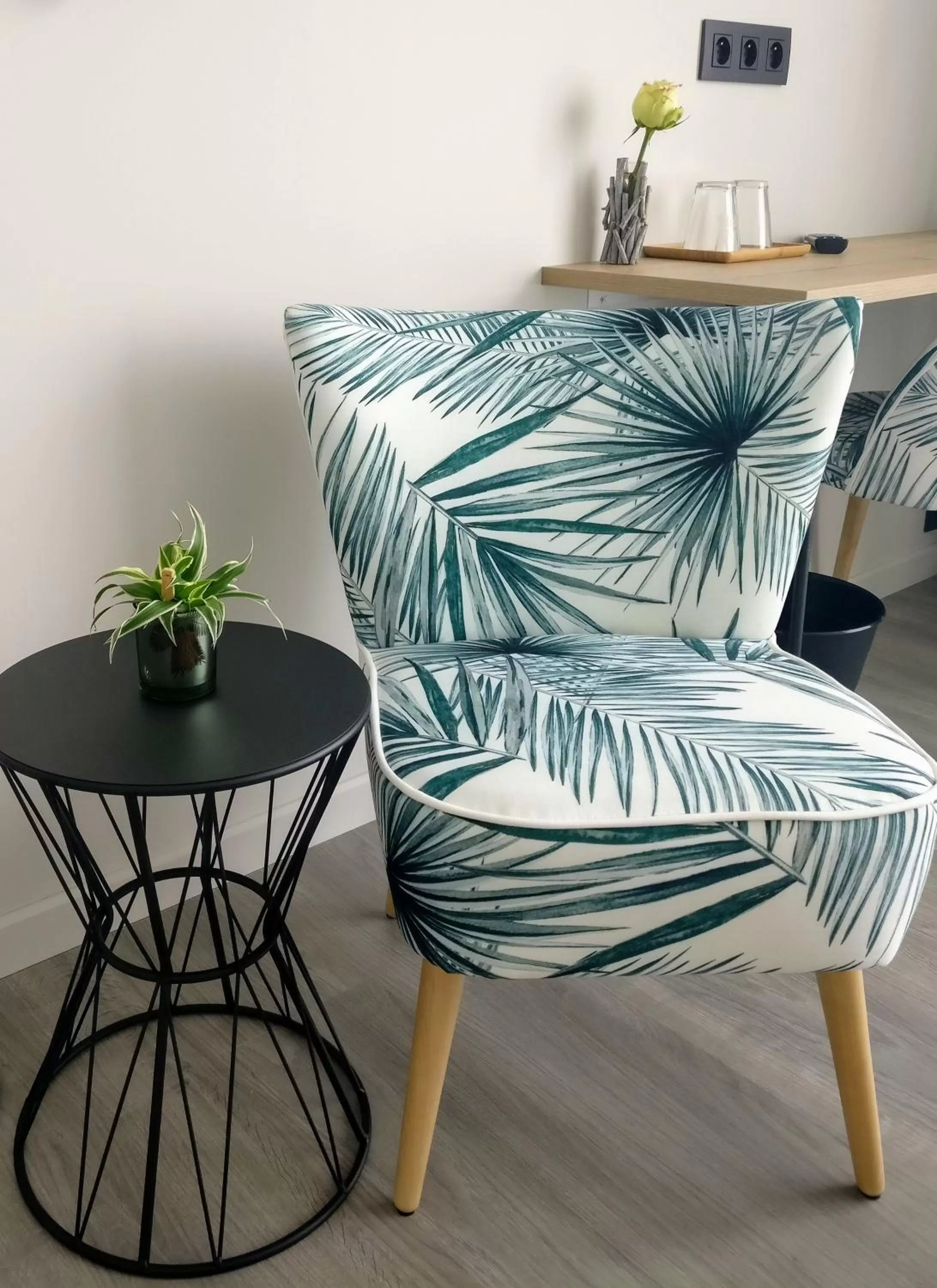 Seating area in B & B De Veurnse Slaper